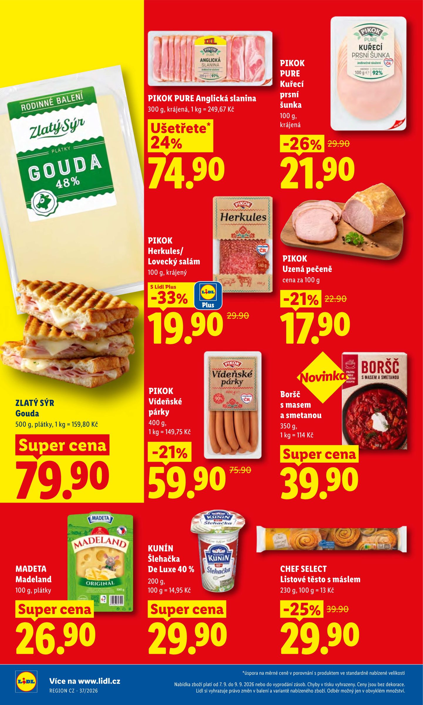 lidl - Lidl leták na příští týden od pondělí 07.09.2026 do středy 09.09.2026 - page: 18