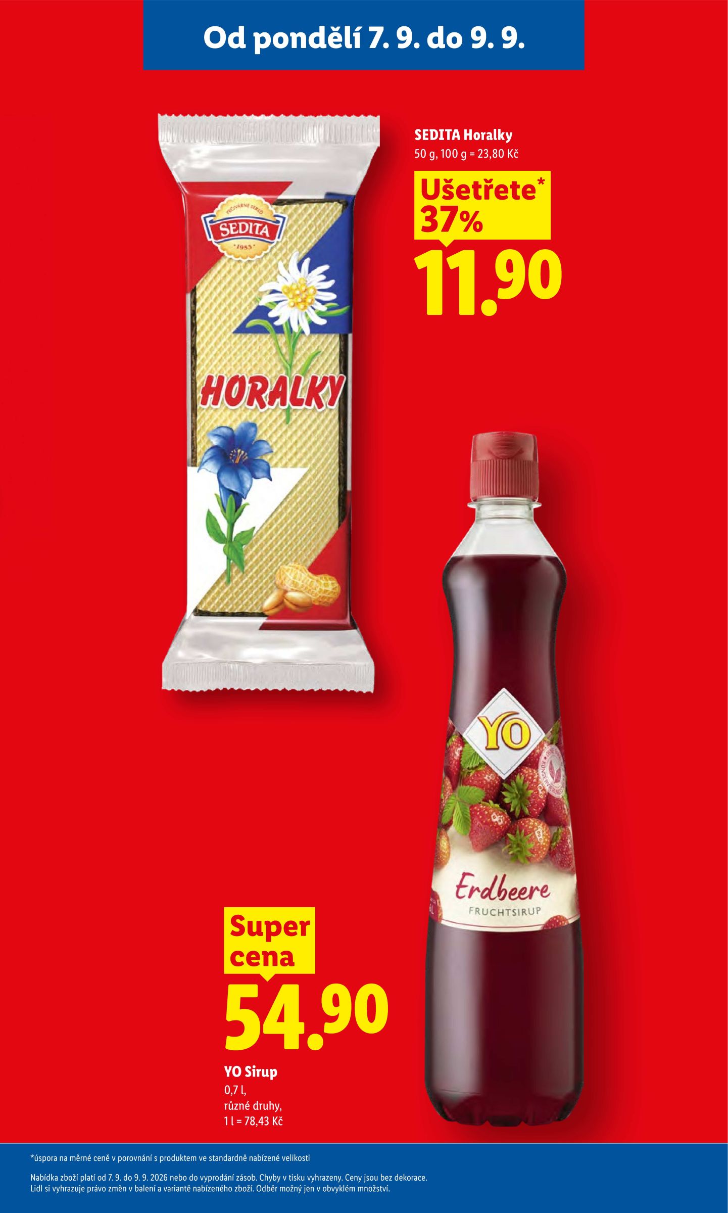 lidl - Lidl leták na příští týden od pondělí 07.09.2026 do středy 09.09.2026 - page: 11