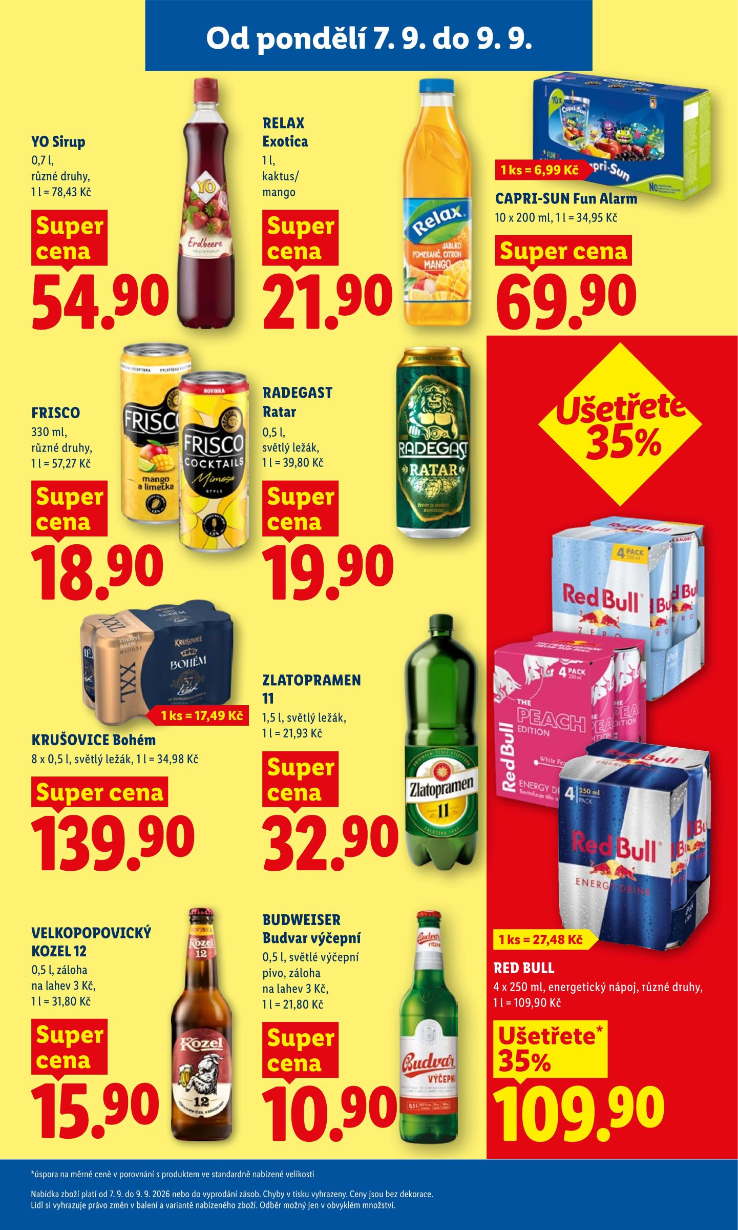 lidl - Lidl leták na příští týden od pondělí 07.09.2026 do středy 09.09.2026 - page: 27