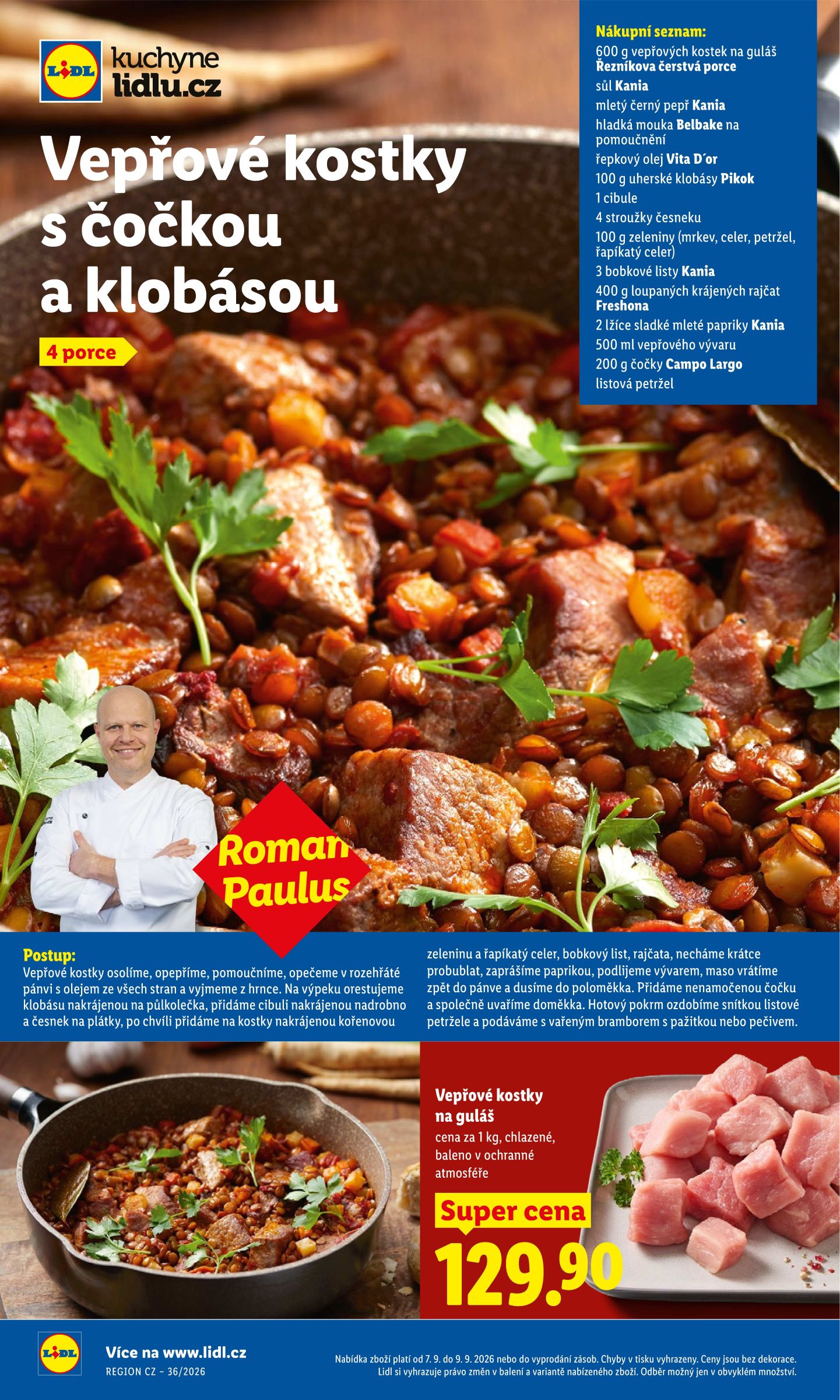 lidl - Lidl leták na příští týden od pondělí 07.09.2026 do středy 09.09.2026 - page: 46