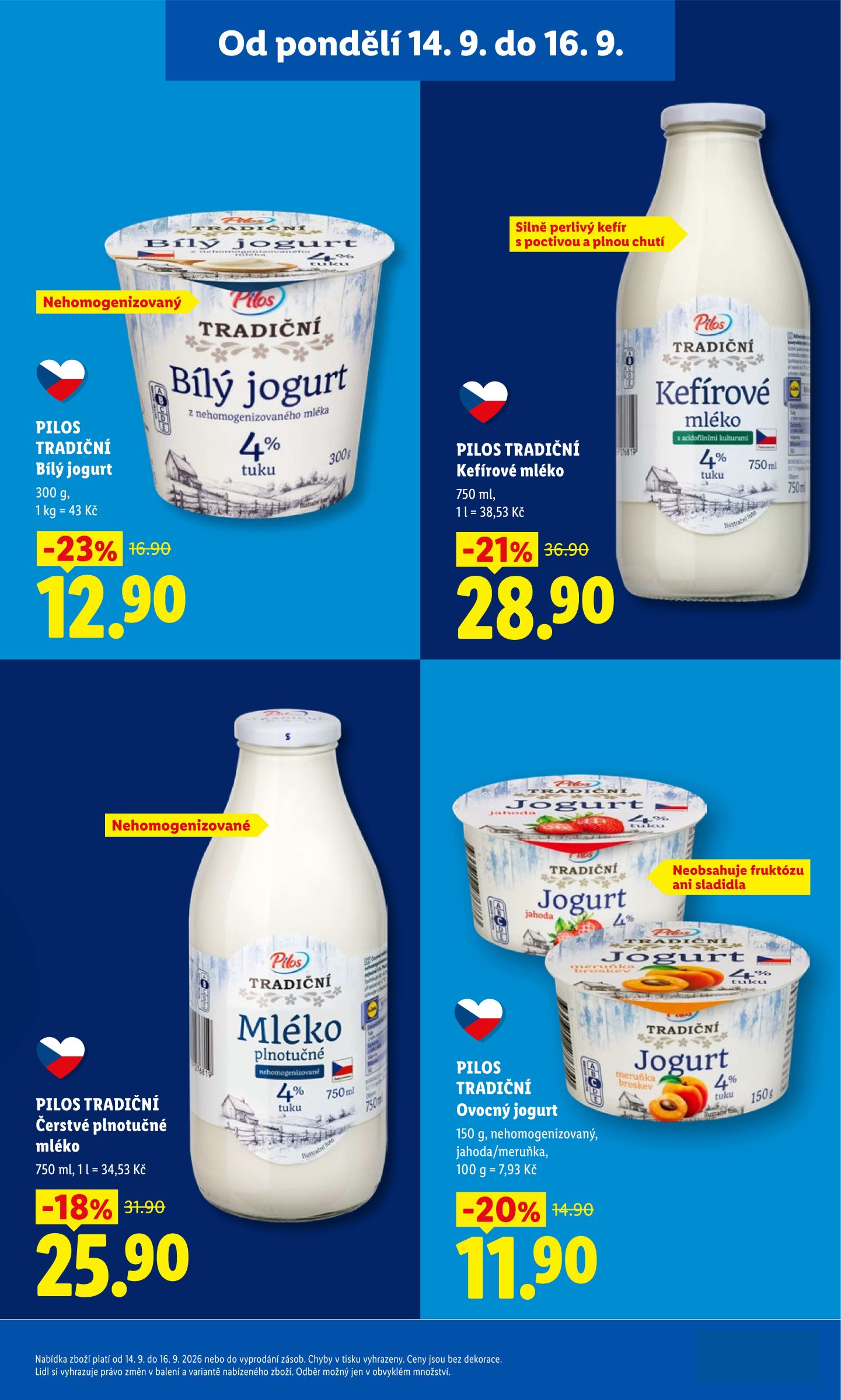 lidl - Lidl leták na příští týden od pondělí 14.09.2026 do středy 16.09.2026 - page: 15