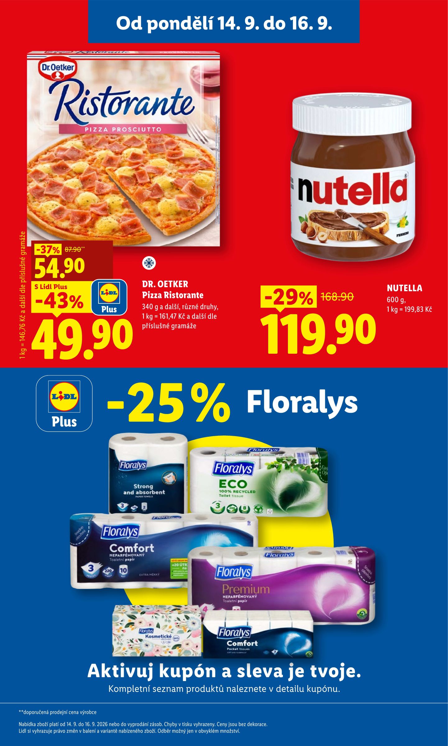 lidl - Lidl leták na příští týden od pondělí 14.09.2026 do středy 16.09.2026 - page: 3