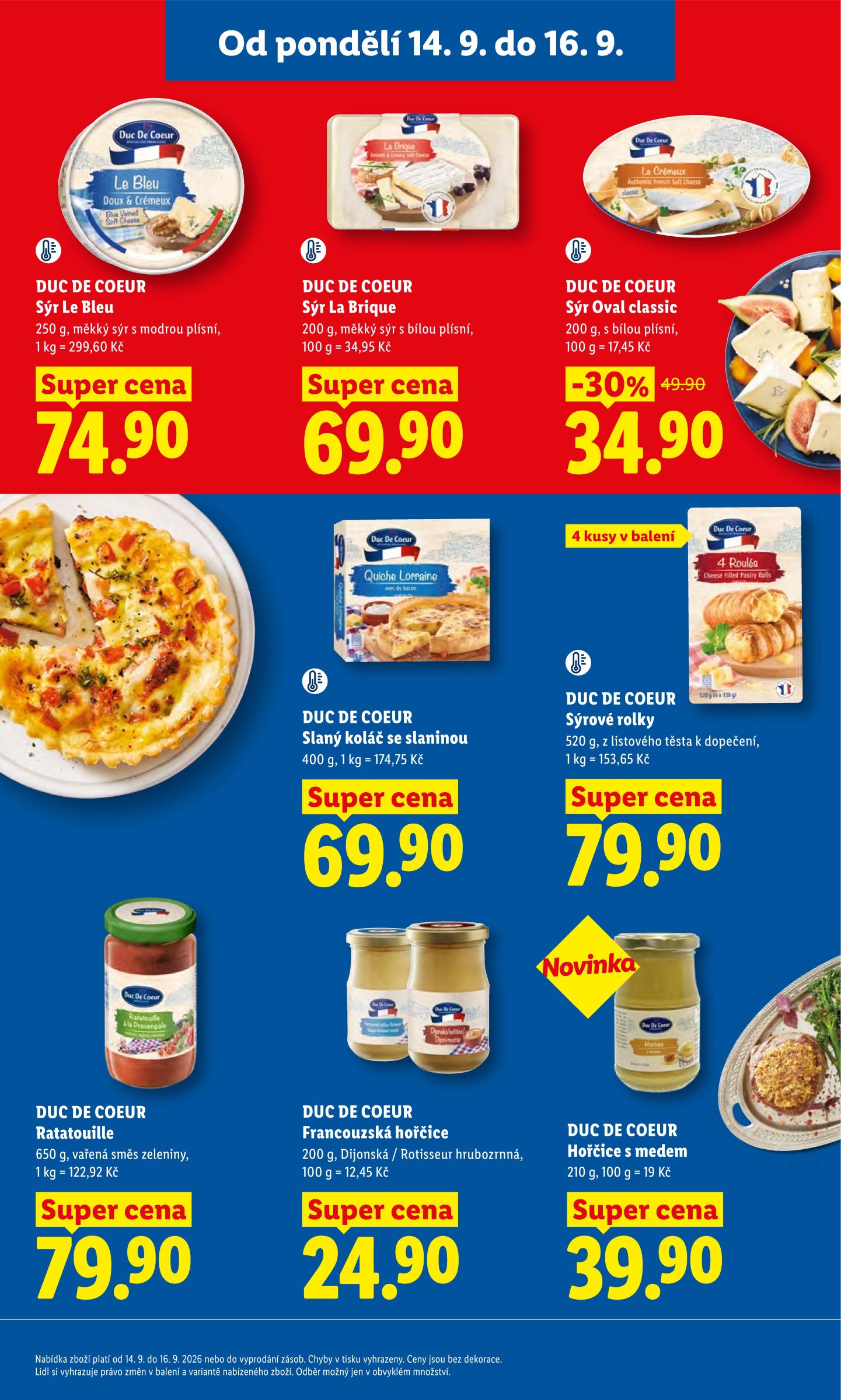 lidl - Lidl leták na příští týden od pondělí 14.09.2026 do středy 16.09.2026 - page: 23
