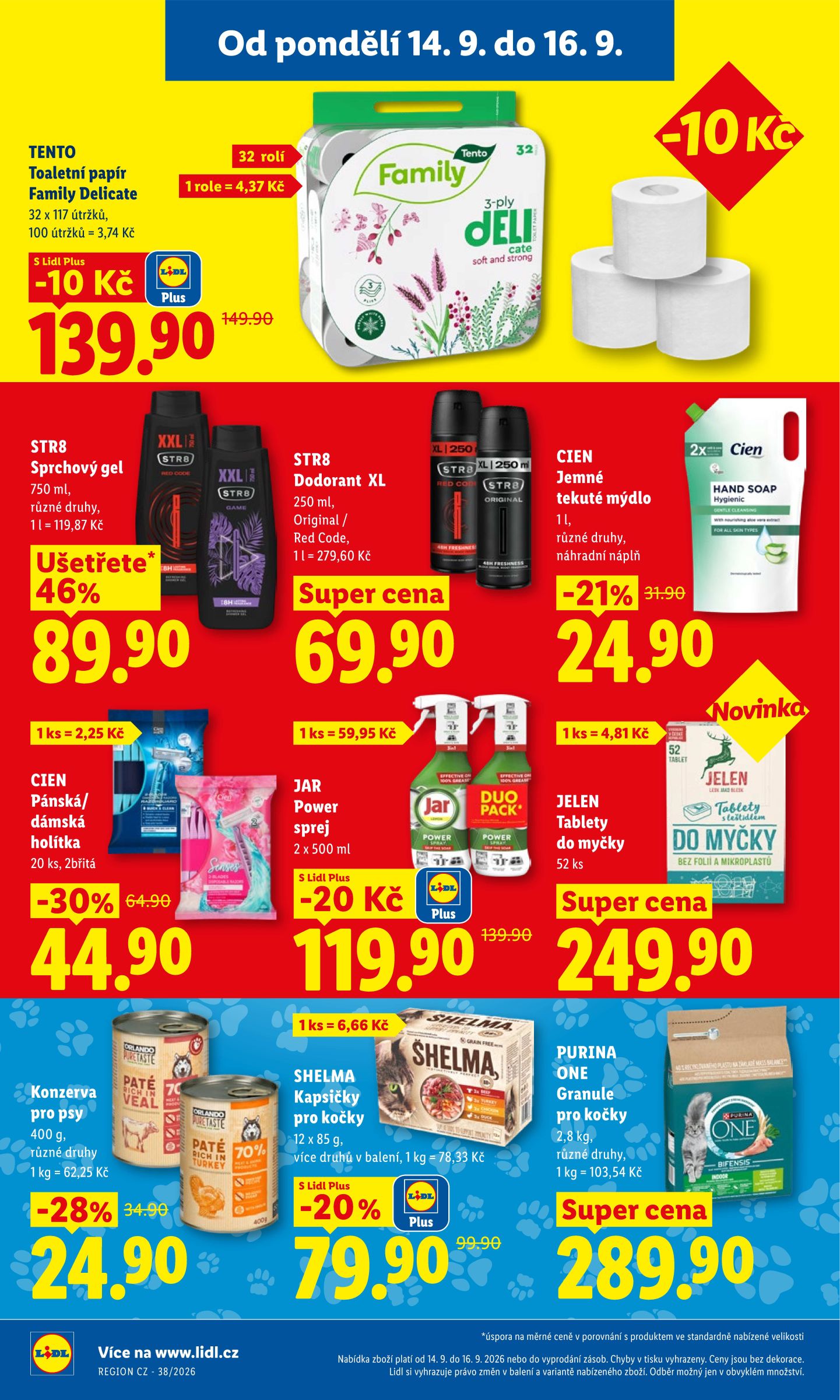 lidl - Lidl leták na příští týden od pondělí 14.09.2026 do středy 16.09.2026 - page: 36
