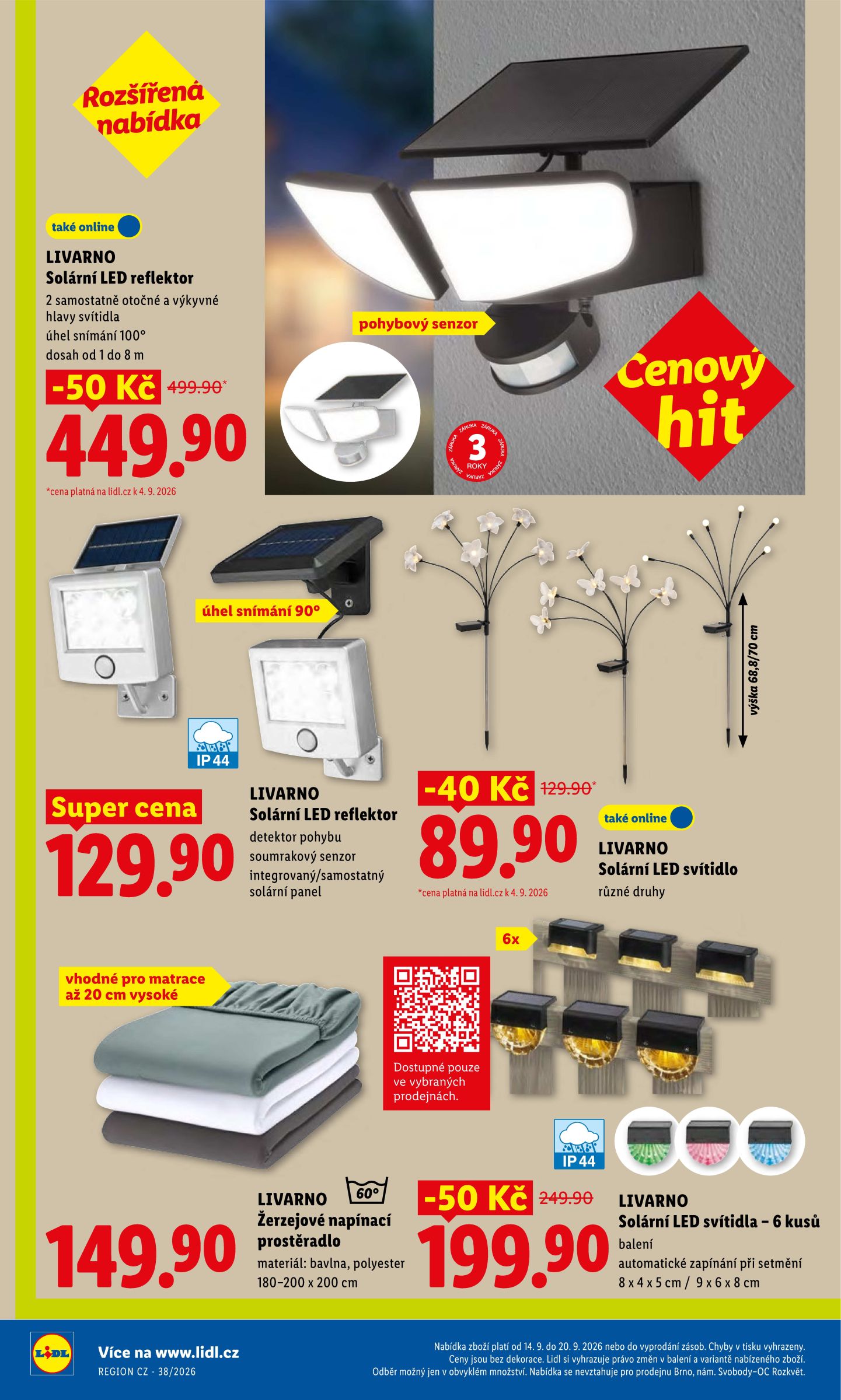 lidl - Lidl leták na příští týden od pondělí 14.09.2026 do středy 16.09.2026 - page: 48