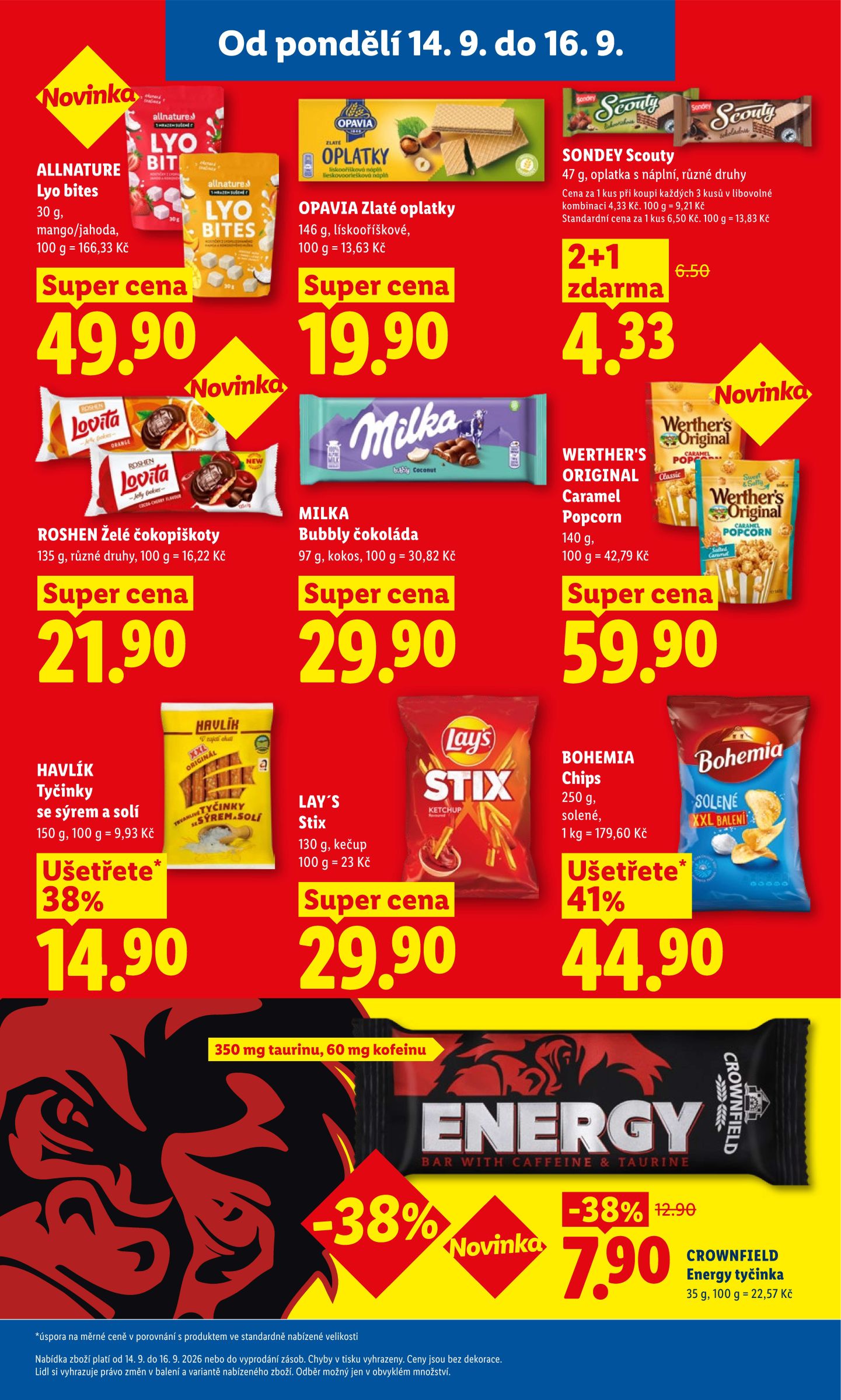 lidl - Lidl leták na příští týden od pondělí 14.09.2026 do středy 16.09.2026 - page: 33