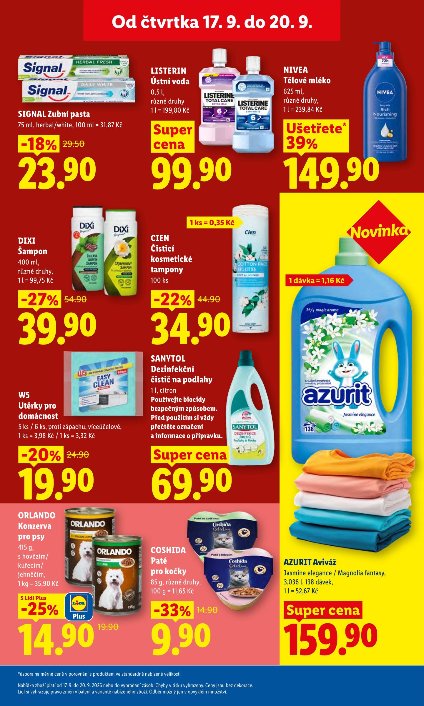 lidl - Lidl leták na příští týden od čtvrtka 17.09.2026 do neděle 20.09.2026 - page: 24