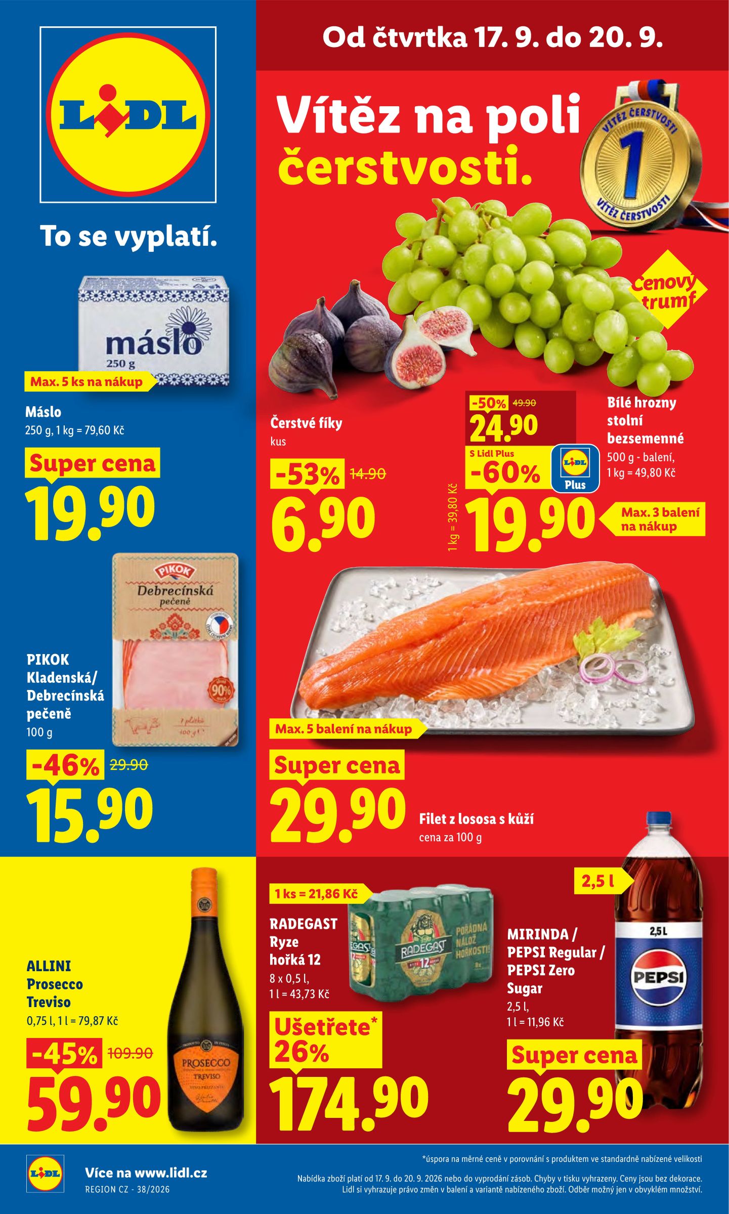 lidl - Lidl leták na příští týden od čtvrtka 17.09.2026 do neděle 20.09.2026