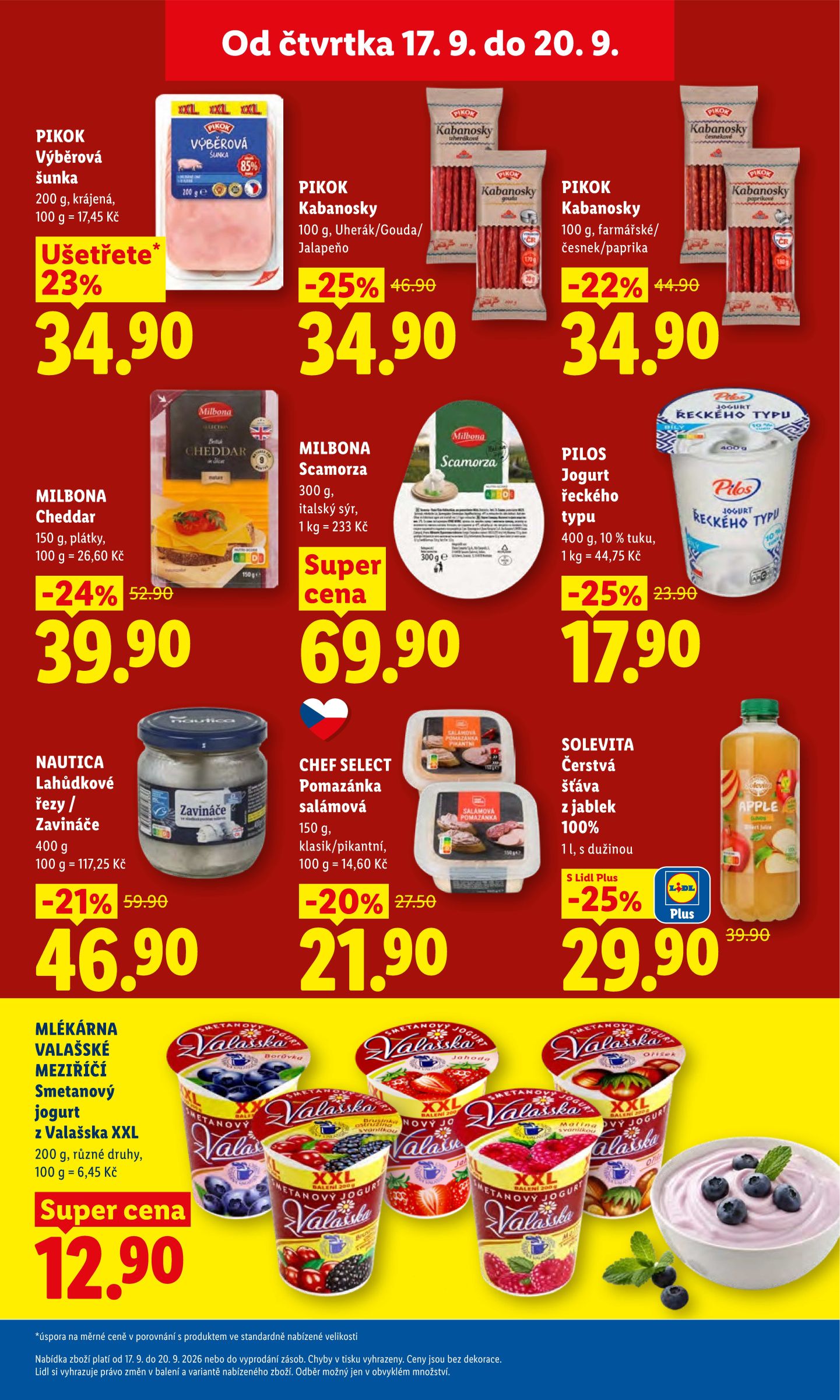 lidl - Lidl leták na příští týden od čtvrtka 17.09.2026 do neděle 20.09.2026 - page: 19
