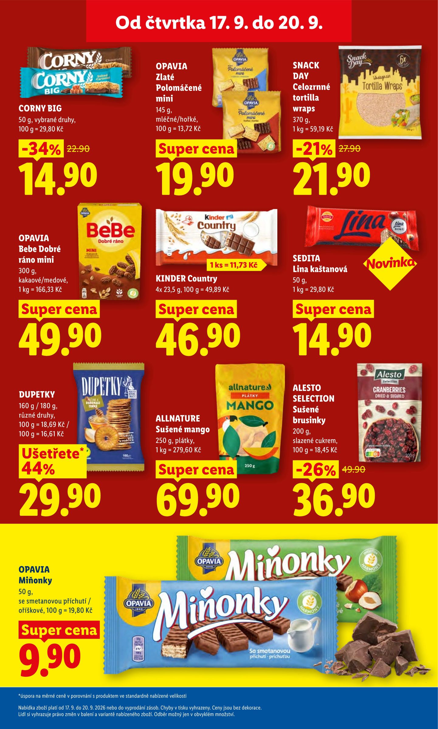 lidl - Lidl leták na příští týden od čtvrtka 17.09.2026 do neděle 20.09.2026 - page: 21