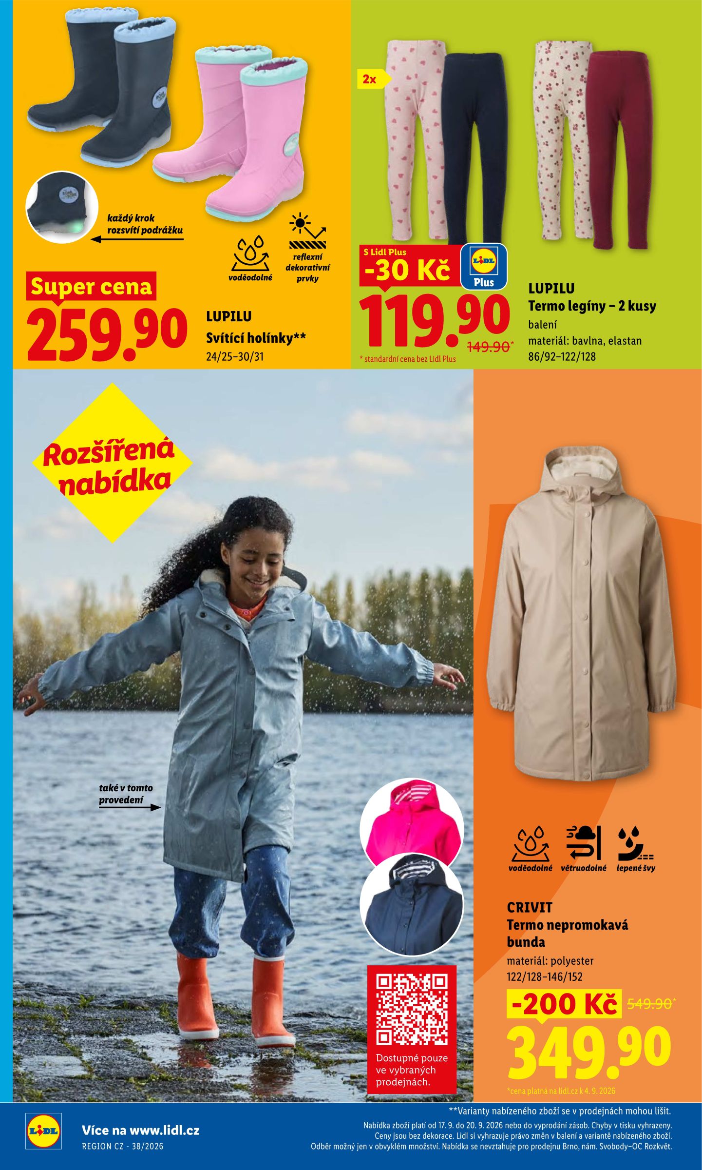 lidl - Lidl leták na příští týden od čtvrtka 17.09.2026 do neděle 20.09.2026 - page: 38