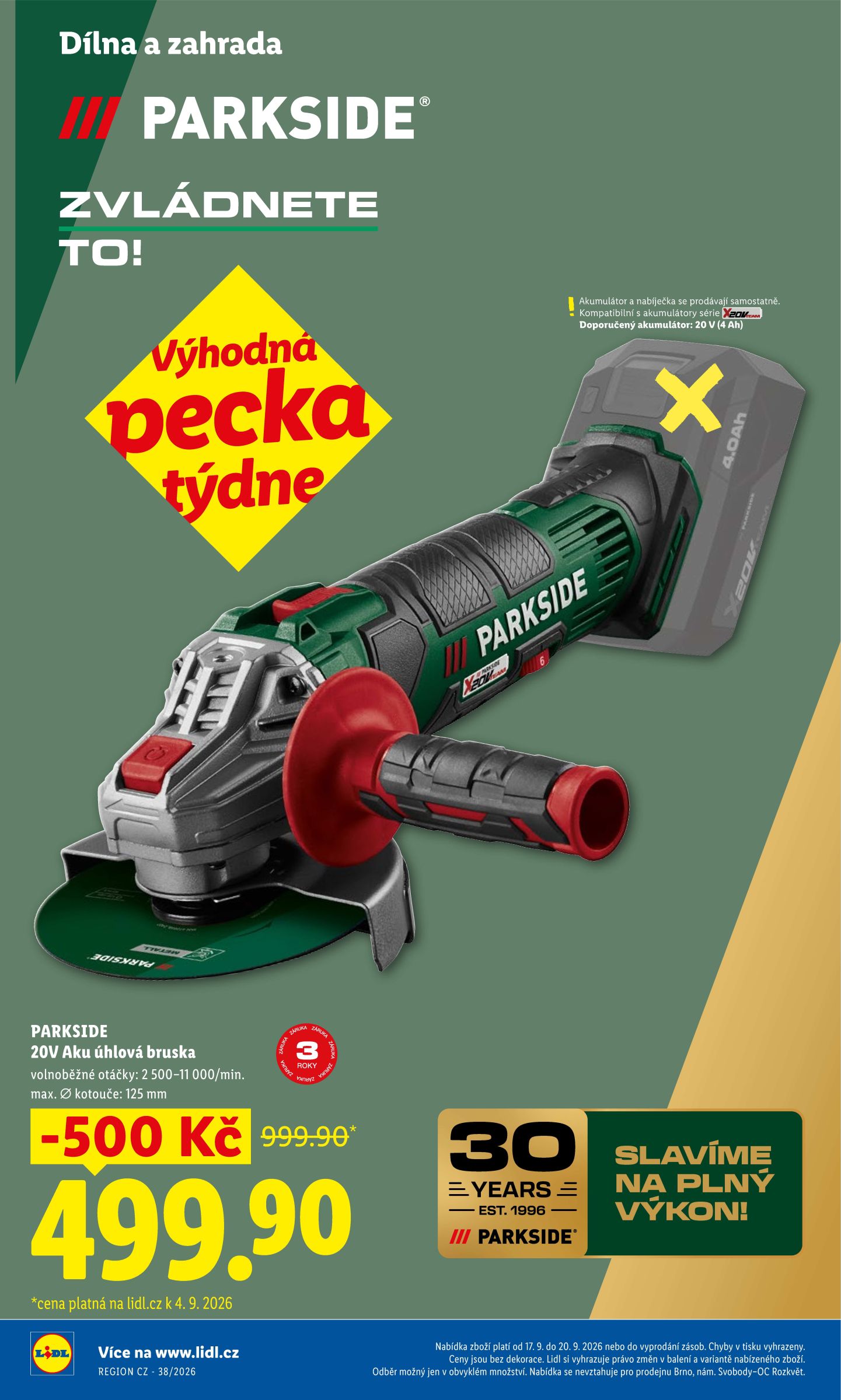 lidl - Lidl - Spotřební zboží leták na příští týden od pondělí 14.09.2026 do neděle 20.09.2026 - page: 19