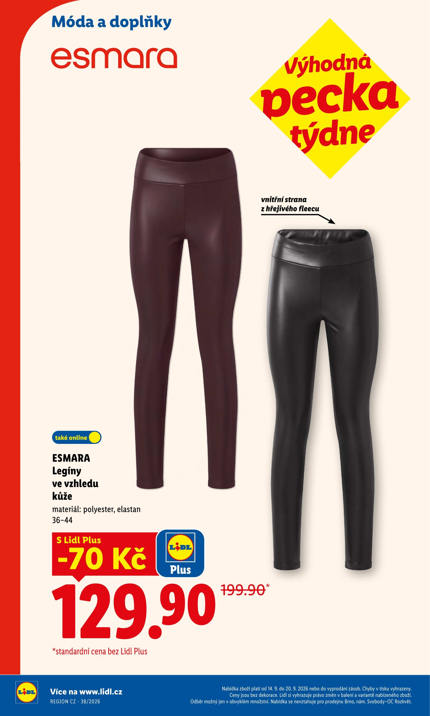 lidl - Lidl - Spotřební zboží leták na příští týden od pondělí 14.09.2026 do neděle 20.09.2026 - page: 3