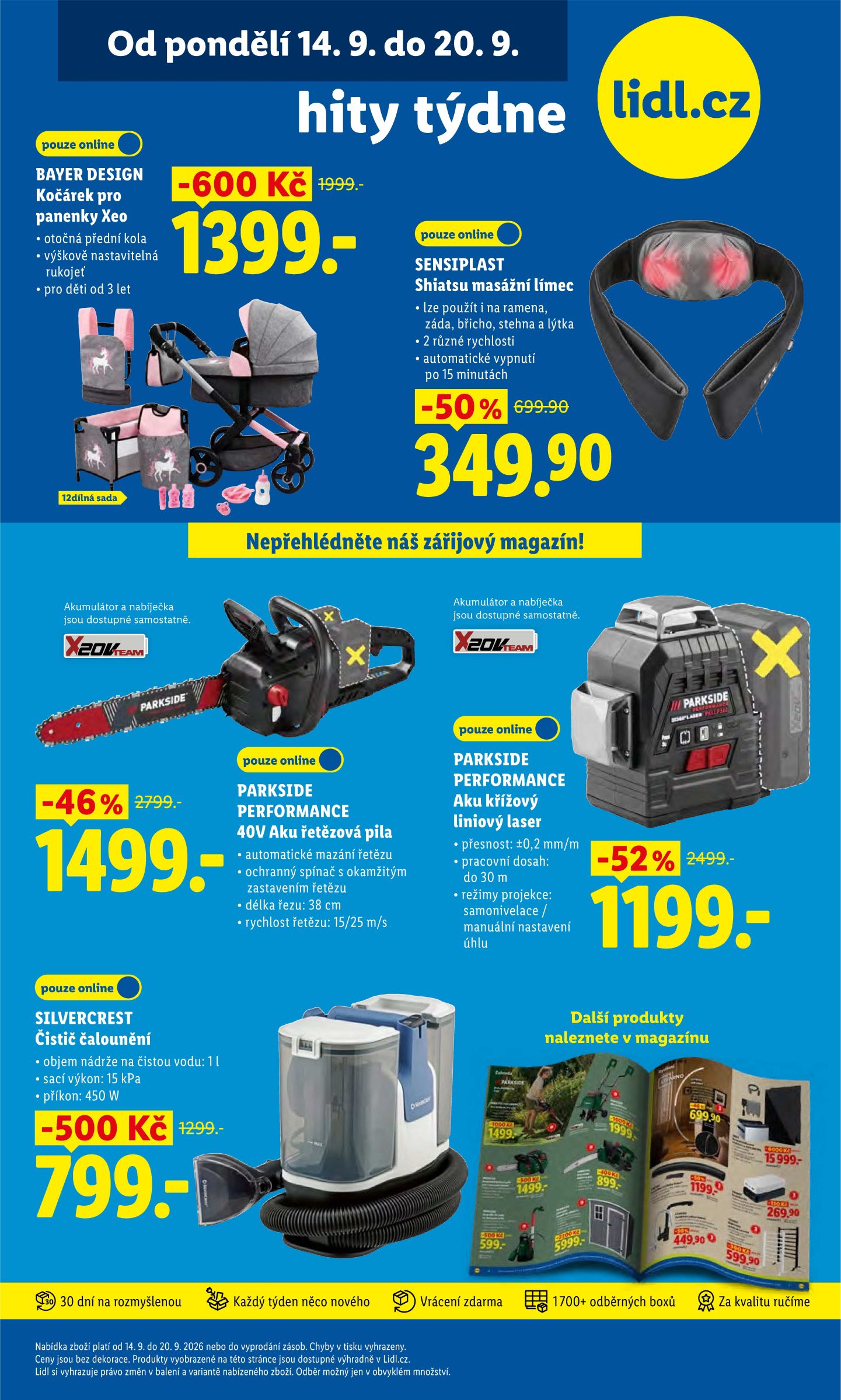lidl - Lidl - Spotřební zboží leták na příští týden od pondělí 14.09.2026 do neděle 20.09.2026 - page: 15