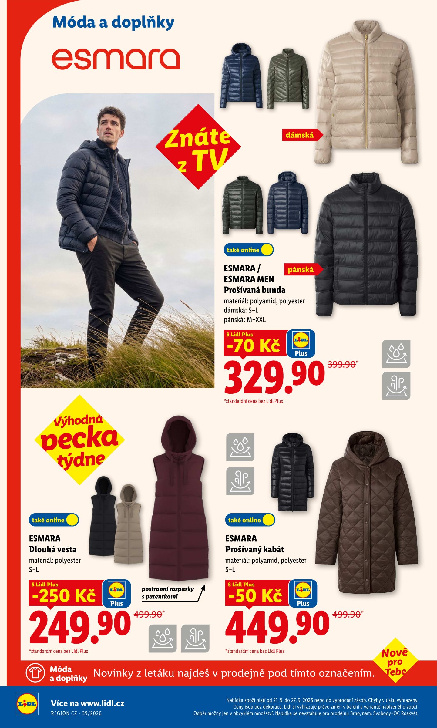 lidl - Lidl leták na příští týden od pondělí 21.09.2026 do středy 23.09.2026 - page: 38