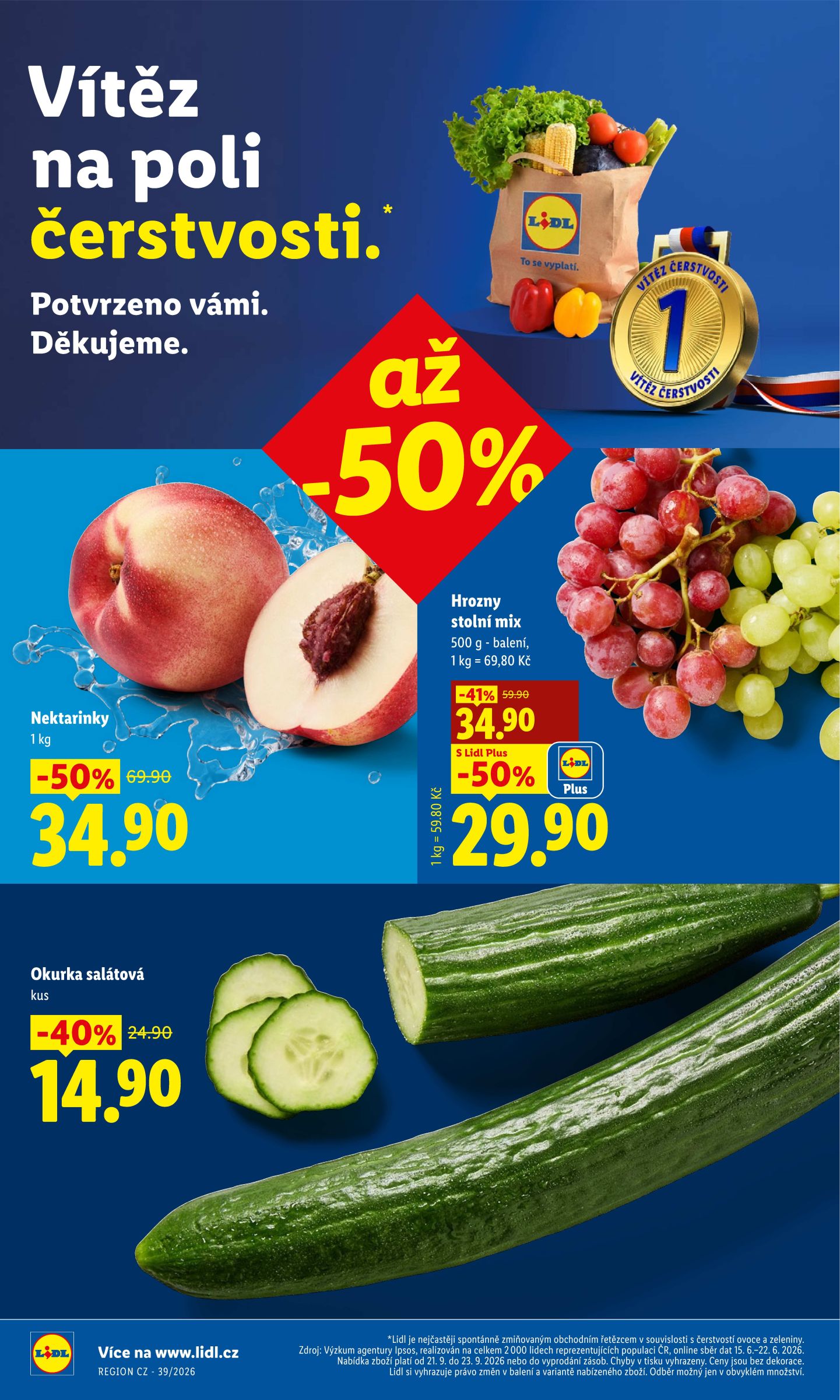 lidl - Lidl leták na příští týden od pondělí 21.09.2026 do středy 23.09.2026 - page: 14