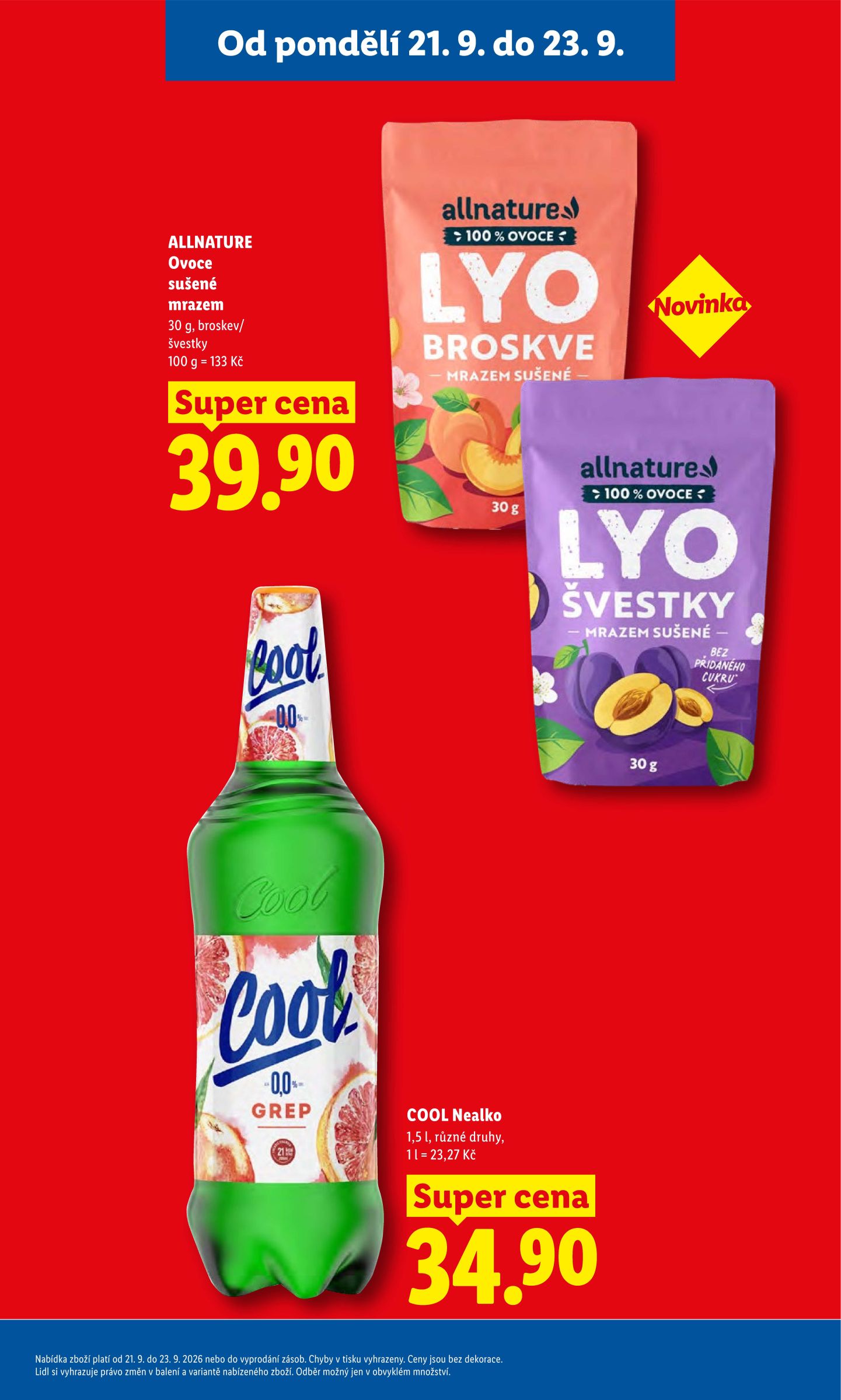 lidl - Lidl leták na příští týden od pondělí 21.09.2026 do středy 23.09.2026 - page: 11