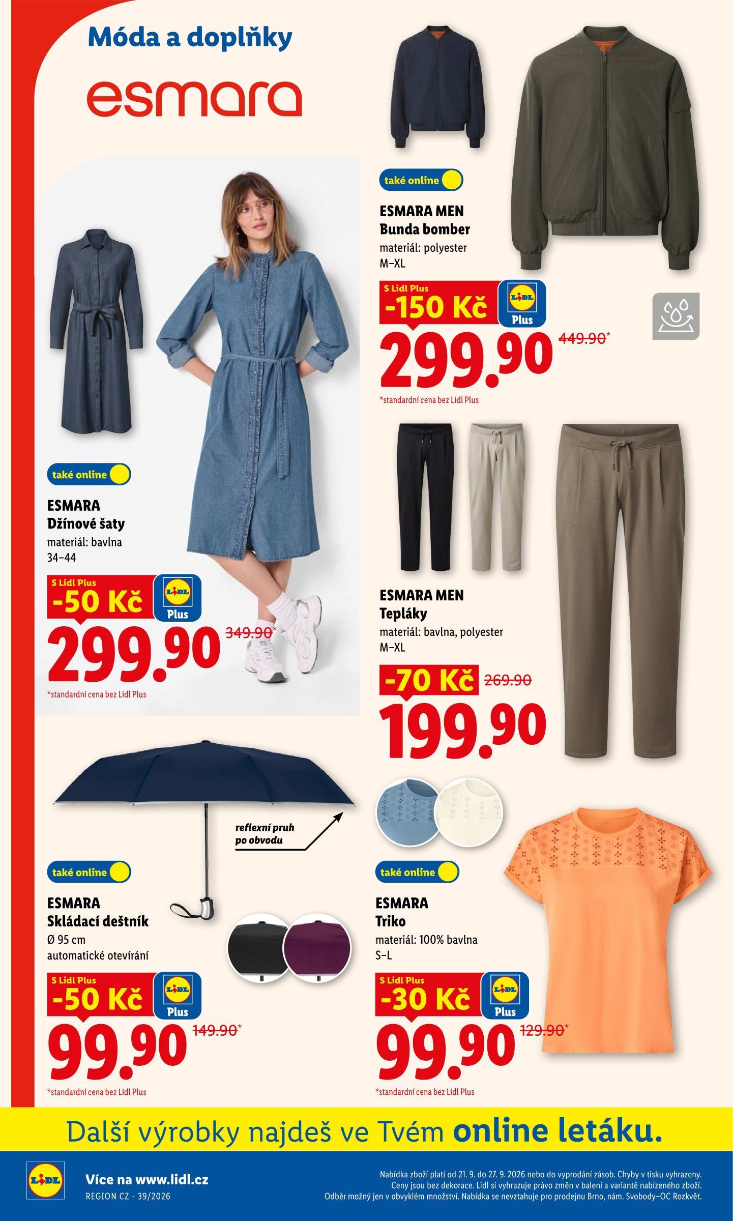 lidl - Lidl - Spotřební zboží leták na příští týden od pondělí 21.09.2026 do neděle 27.09.2026 - page: 4
