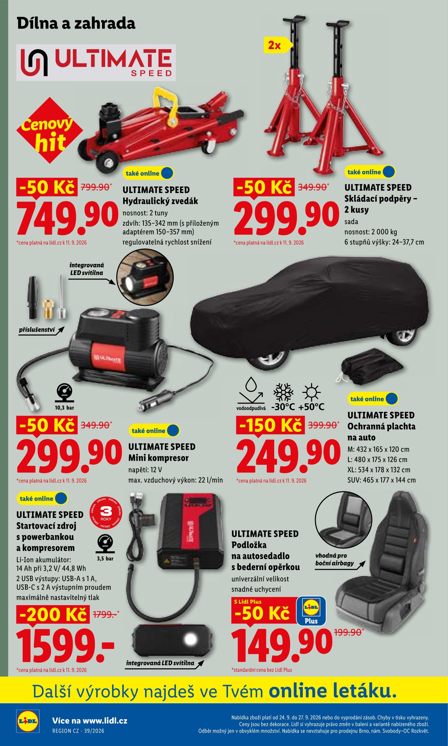 lidl - Lidl - Spotřební zboží leták na příští týden od pondělí 21.09.2026 do neděle 27.09.2026 - page: 12