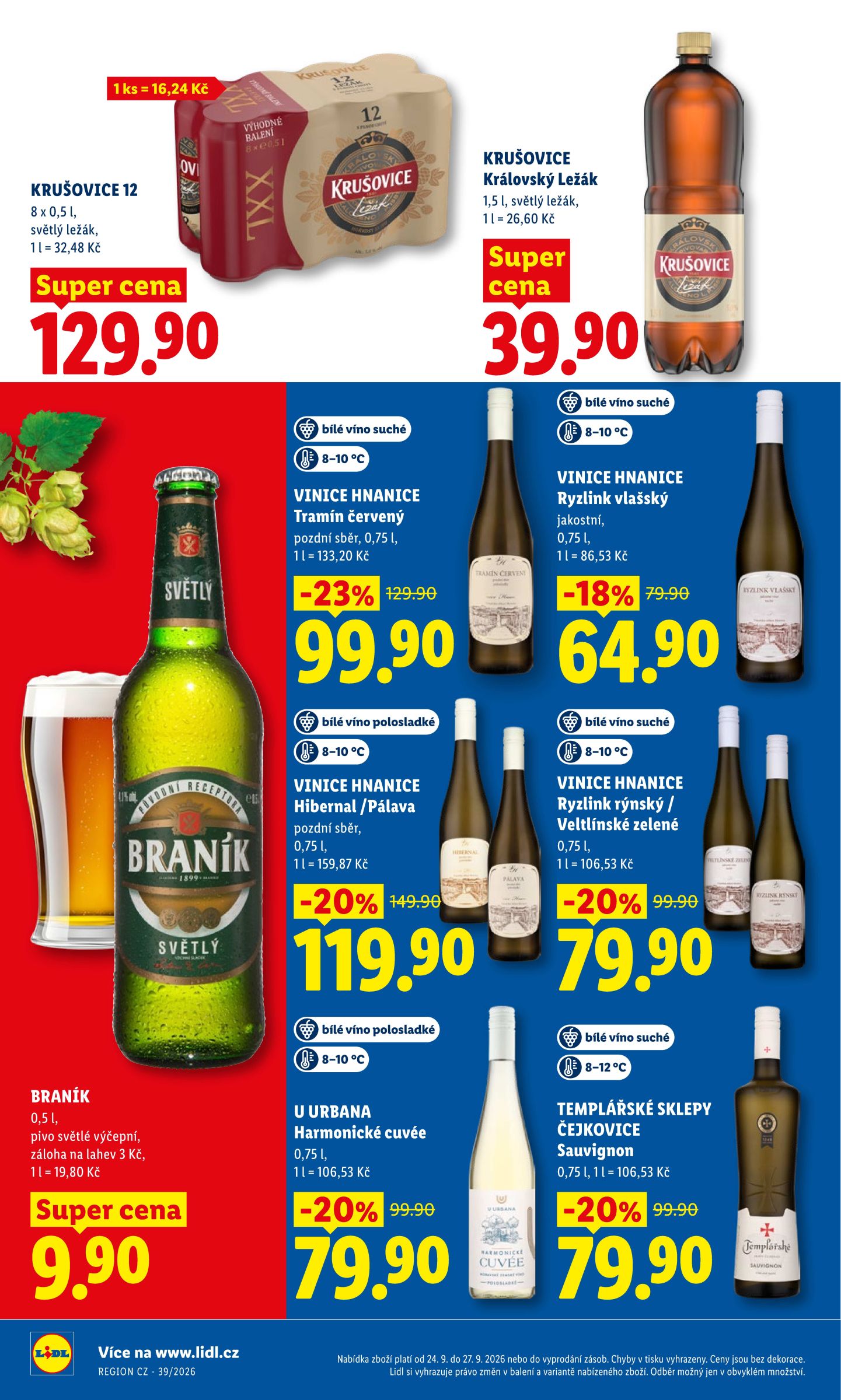 lidl - Lidl leták na příští týden od čtvrtka 24.09.2026 do neděle 27.09.2026 - page: 24