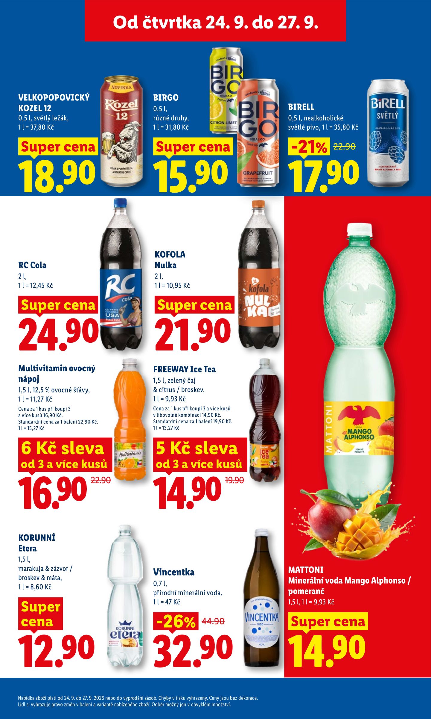 lidl - Lidl leták na příští týden od čtvrtka 24.09.2026 do neděle 27.09.2026 - page: 25