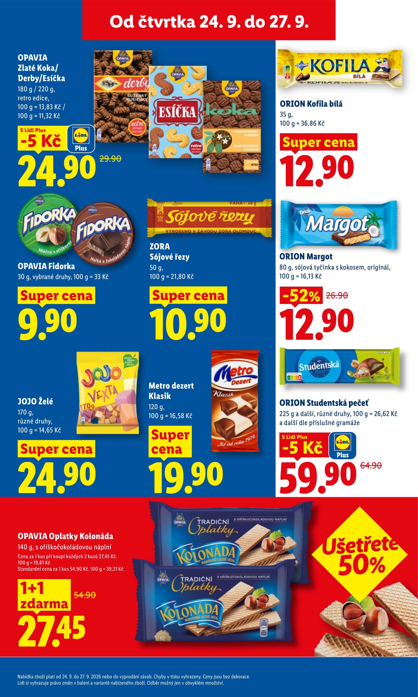 lidl - Aktuální Lidl leták platný od čtvrtka 24.09.2026 do neděle 27.09.2026 - page: 25