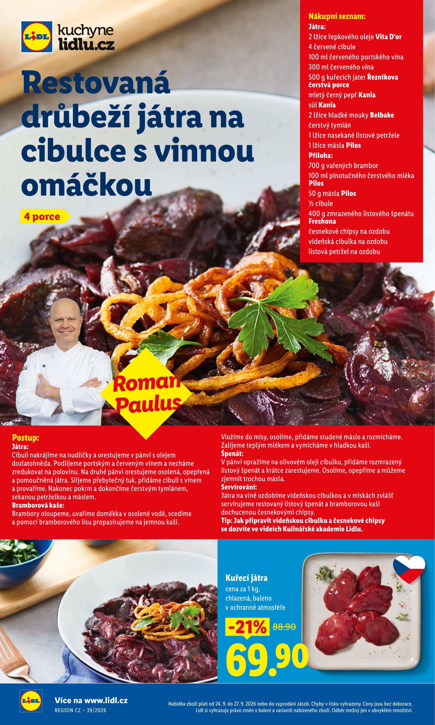 lidl - Aktuální Lidl leták platný od čtvrtka 24.09.2026 do neděle 27.09.2026 - page: 44
