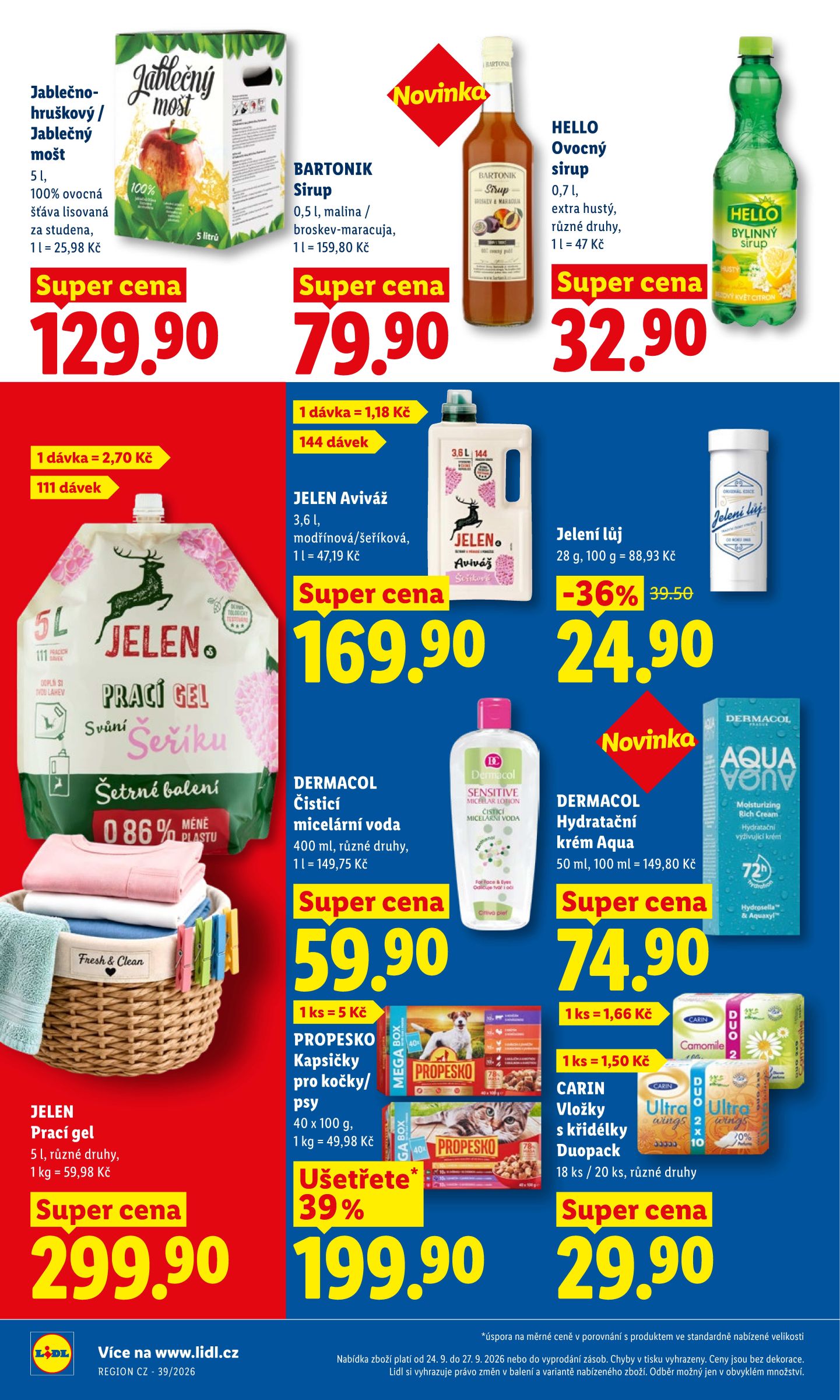 lidl - Aktuální Lidl leták platný od čtvrtka 24.09.2026 do neděle 27.09.2026 - page: 28
