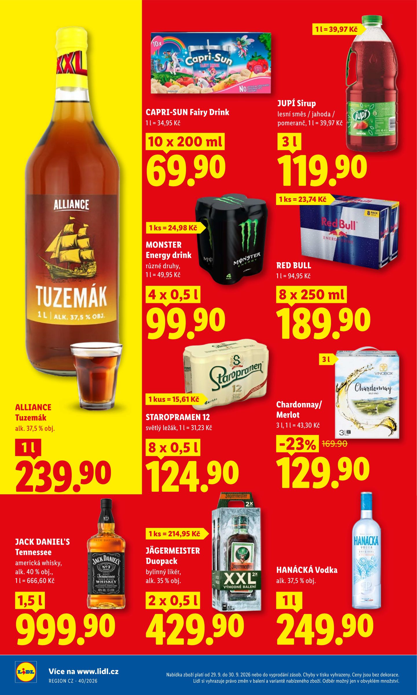 lidl - Lidl leták na příští týden od úterý 29.09.2026 do středy 30.09.2026 - page: 26