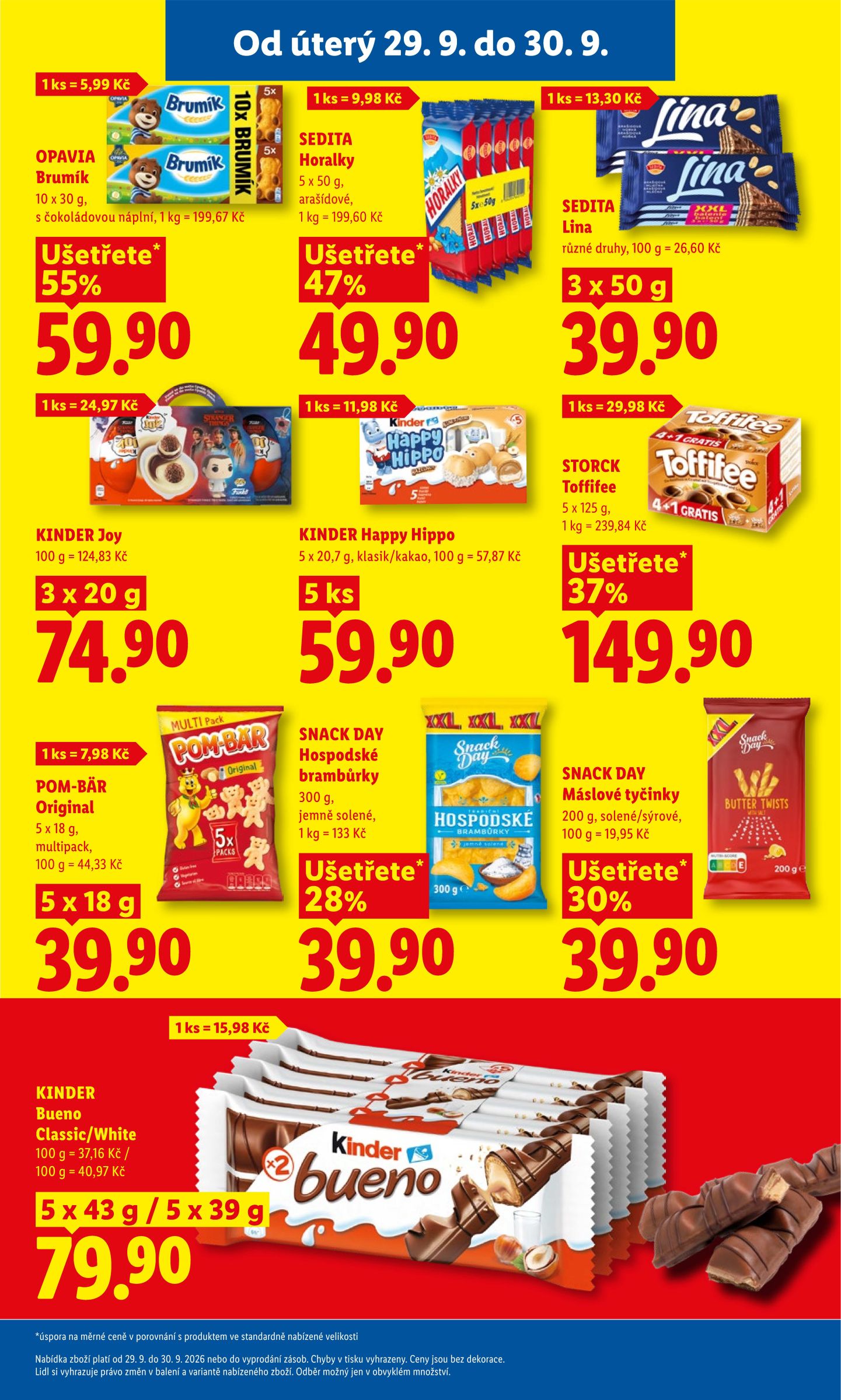 lidl - Lidl leták na příští týden od úterý 29.09.2026 do středy 30.09.2026 - page: 25