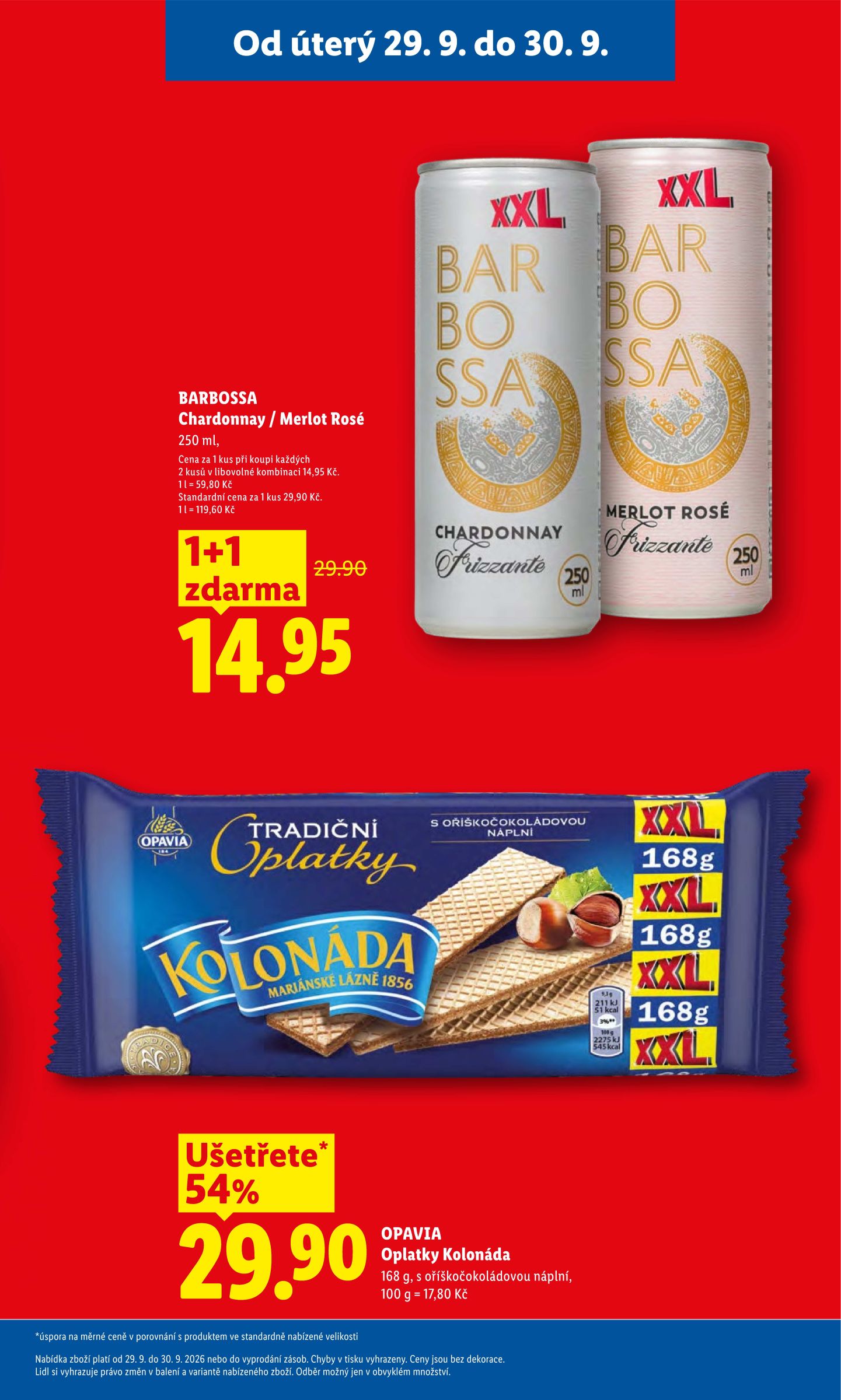 lidl - Lidl leták na příští týden od úterý 29.09.2026 do středy 30.09.2026 - page: 11
