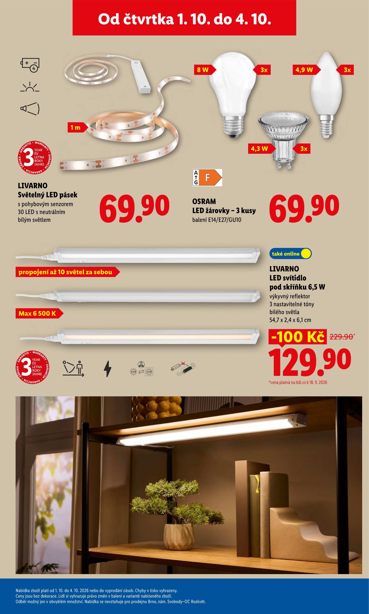 lidl - Lidl leták na příští týden od čtvrtka 01.10.2026 do neděle 04.10.2026 - page: 49