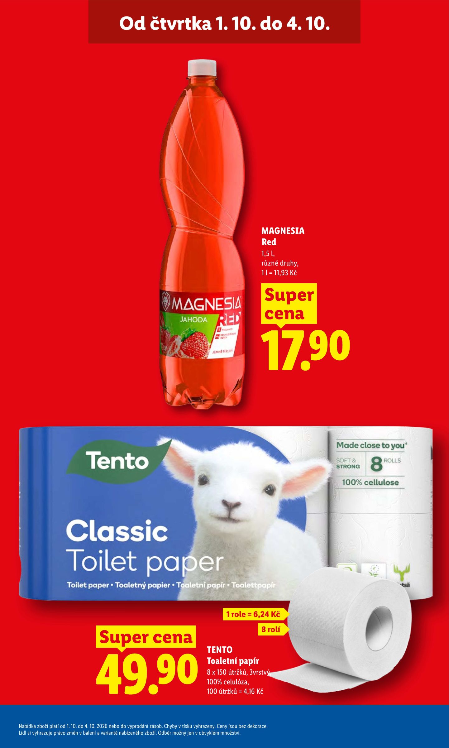 lidl - Lidl leták na příští týden od čtvrtka 01.10.2026 do neděle 04.10.2026 - page: 9