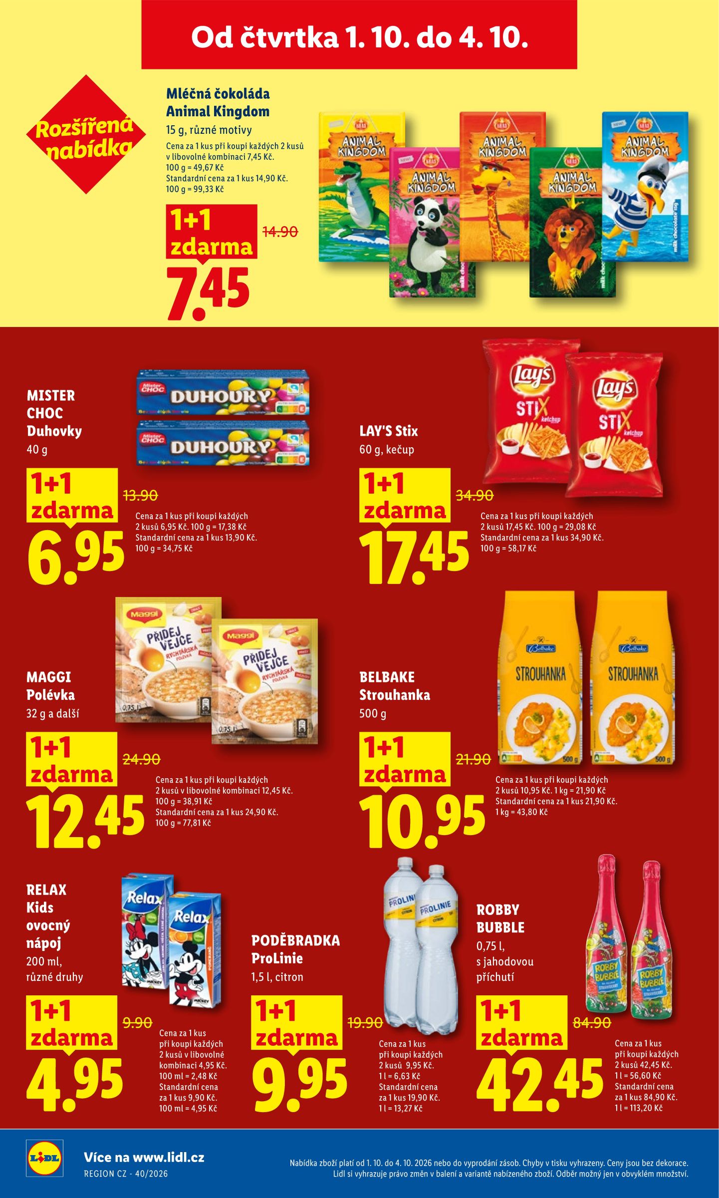 lidl - Lidl leták na příští týden od čtvrtka 01.10.2026 do neděle 04.10.2026 - page: 26