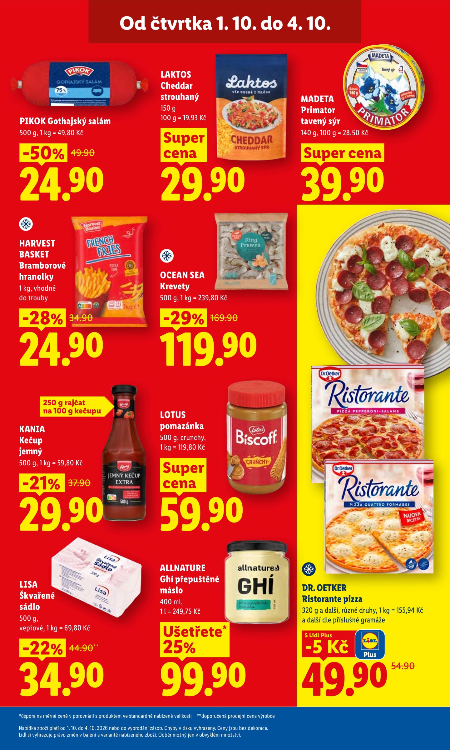 lidl - Lidl leták na příští týden od čtvrtka 01.10.2026 do neděle 04.10.2026 - page: 29