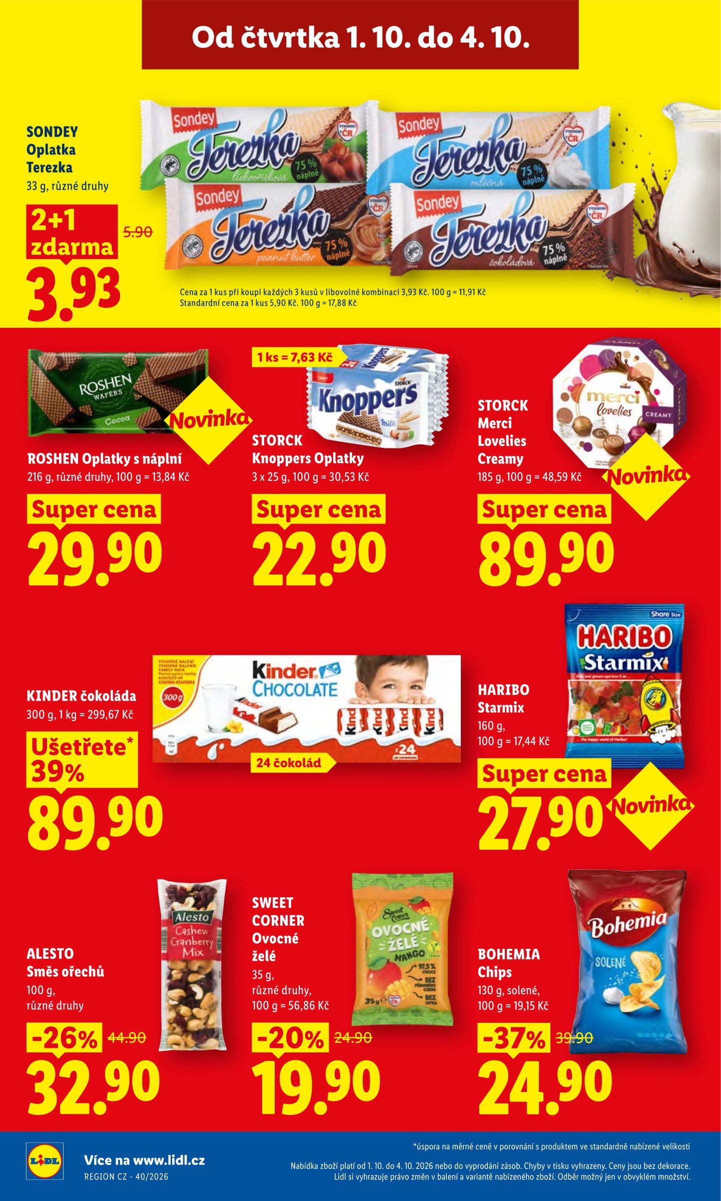 lidl - Lidl leták na příští týden od čtvrtka 01.10.2026 do neděle 04.10.2026 - page: 30