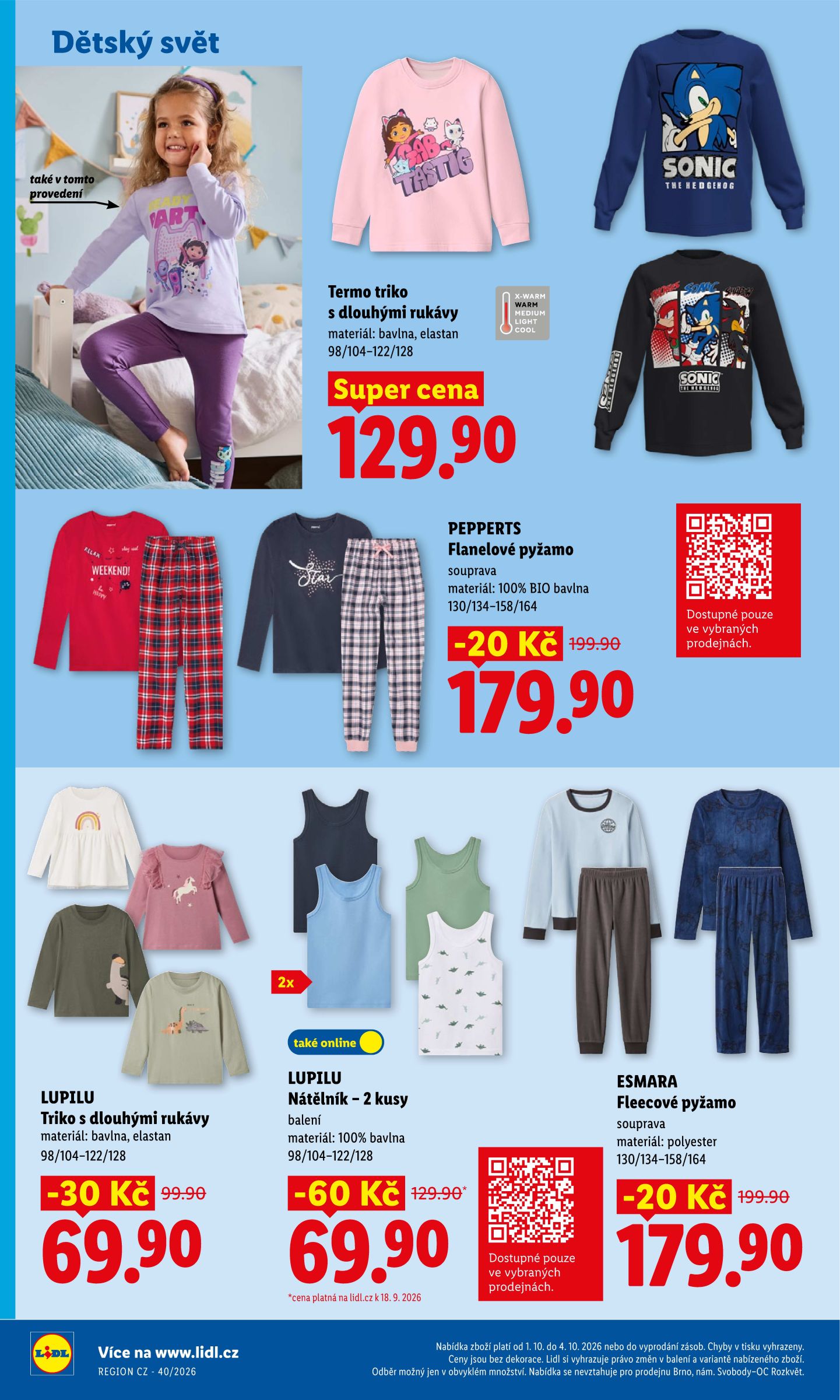 lidl - Lidl leták na příští týden od čtvrtka 01.10.2026 do neděle 04.10.2026 - page: 46