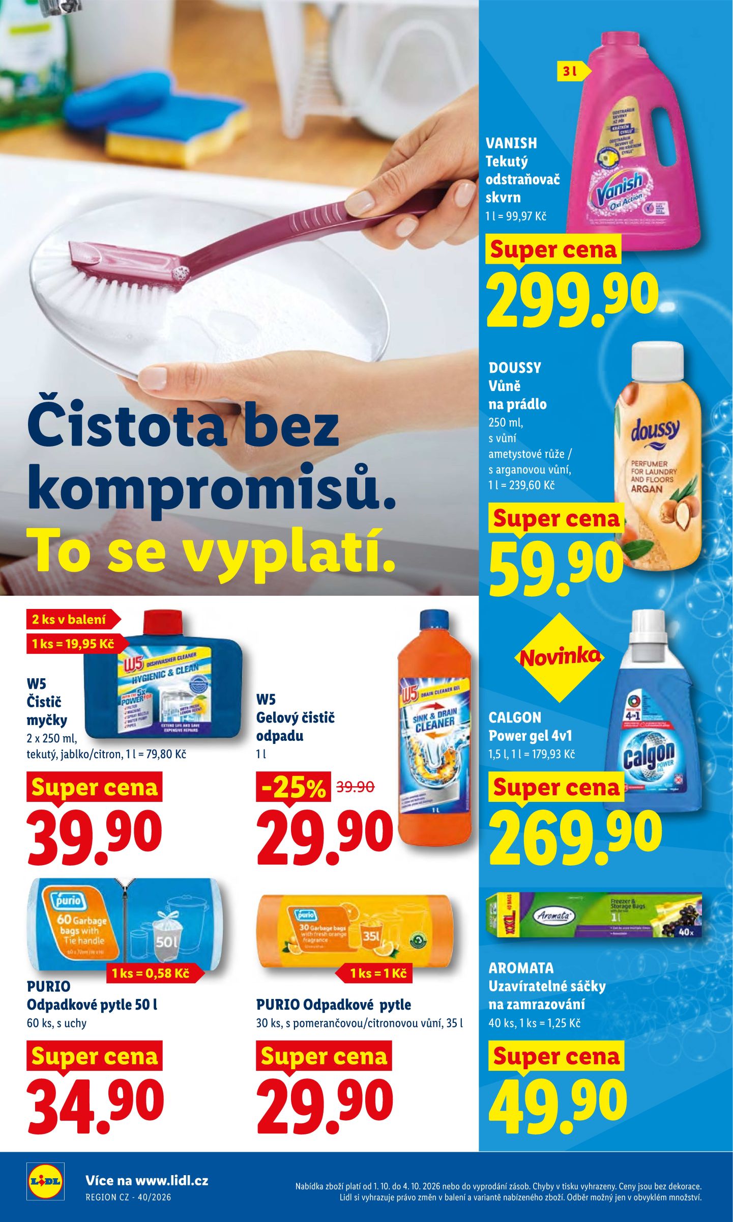 lidl - Lidl leták na příští týden od čtvrtka 01.10.2026 do neděle 04.10.2026 - page: 34