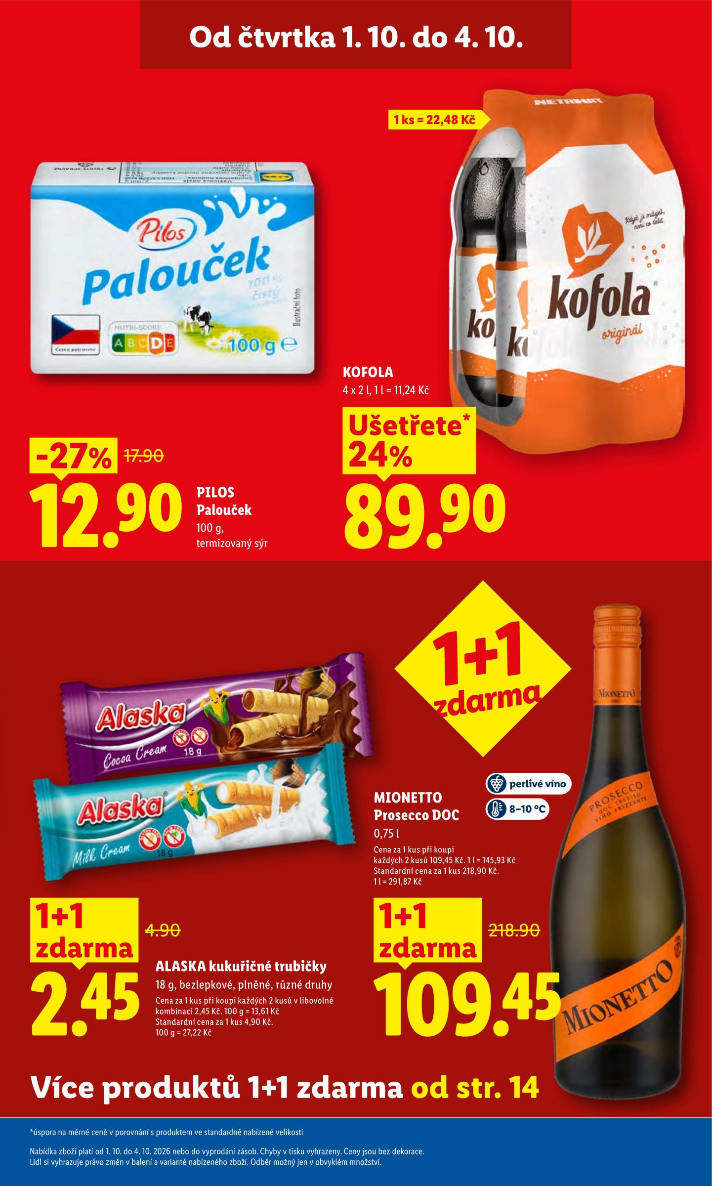 lidl - Lidl leták na příští týden od čtvrtka 01.10.2026 do neděle 04.10.2026 - page: 3