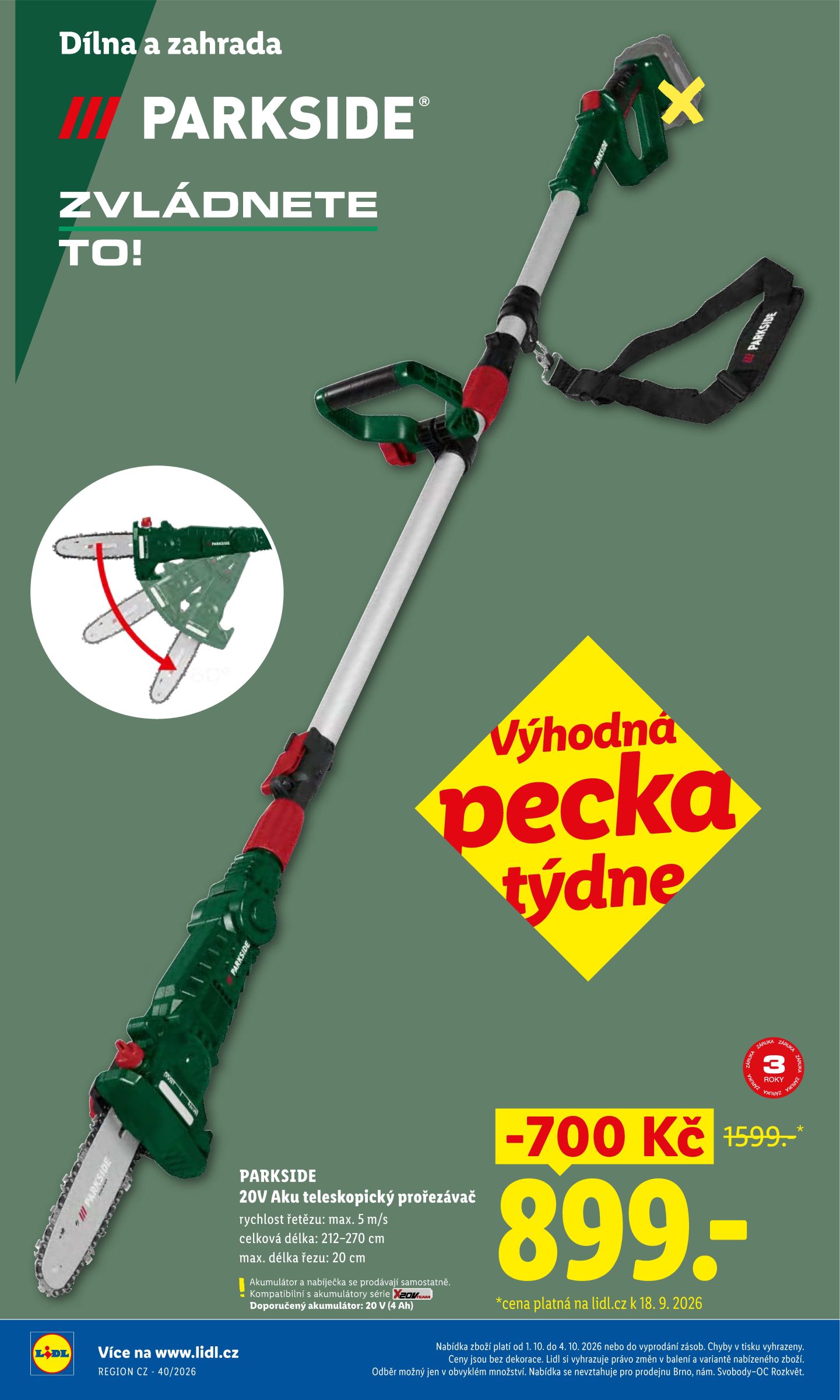 lidl - Lidl leták na příští týden od čtvrtka 01.10.2026 do neděle 04.10.2026 - page: 10