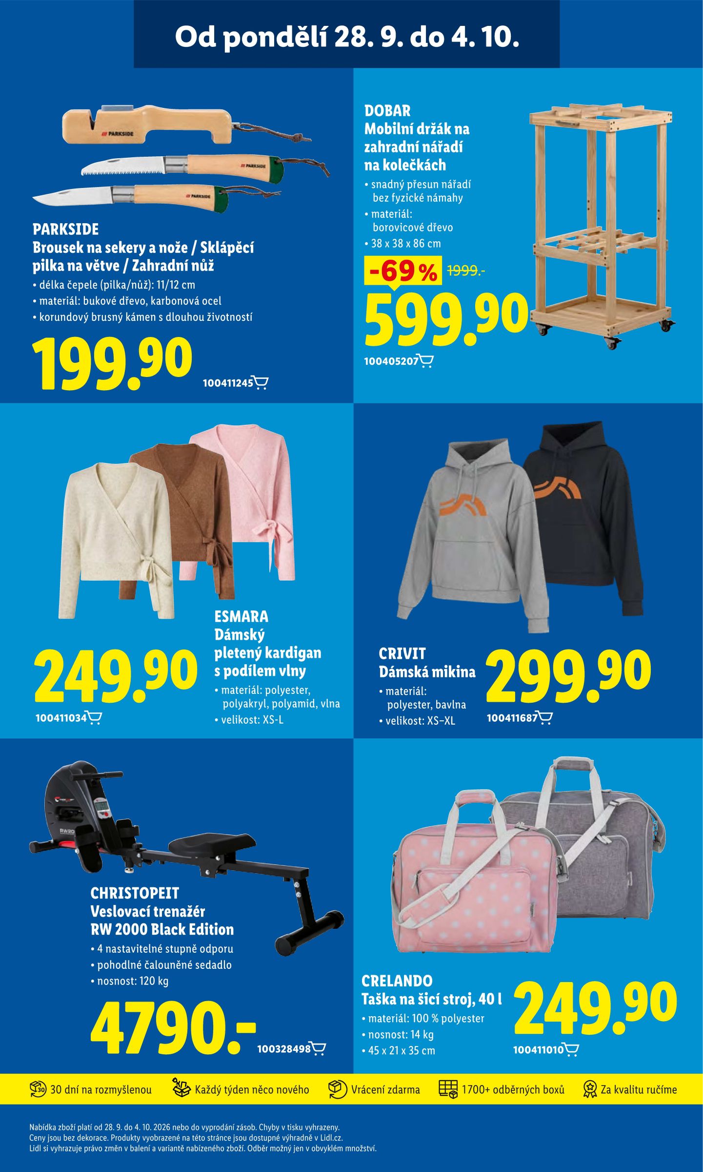 lidl - Lidl - Spotřební zboží leták na příští týden od úterý 29.09.2026 do neděle 04.10.2026 - page: 11
