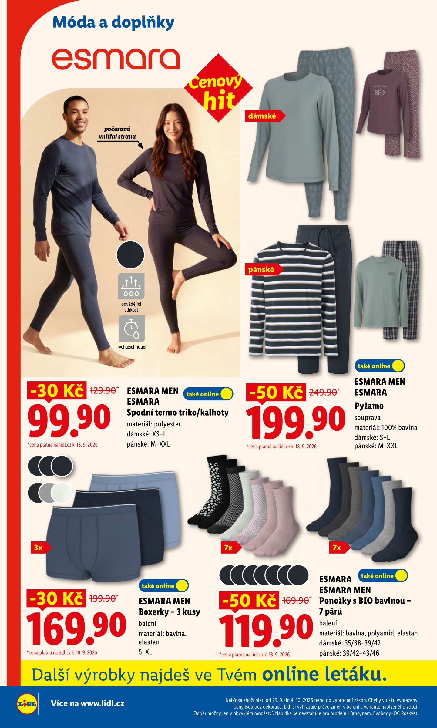 lidl - Lidl - Spotřební zboží leták na příští týden od úterý 29.09.2026 do neděle 04.10.2026 - page: 4