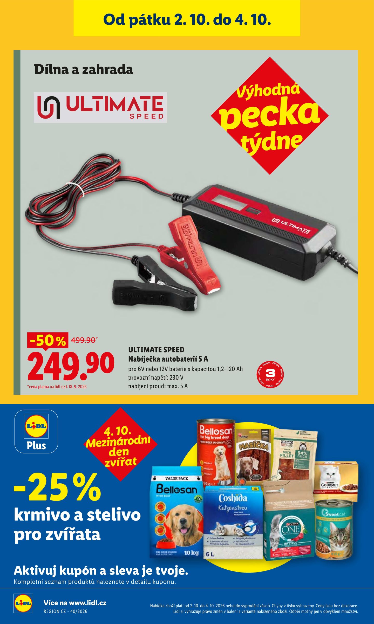 lidl - Lidl - Spotřební zboží leták na příští týden od úterý 29.09.2026 do neděle 04.10.2026 - page: 26