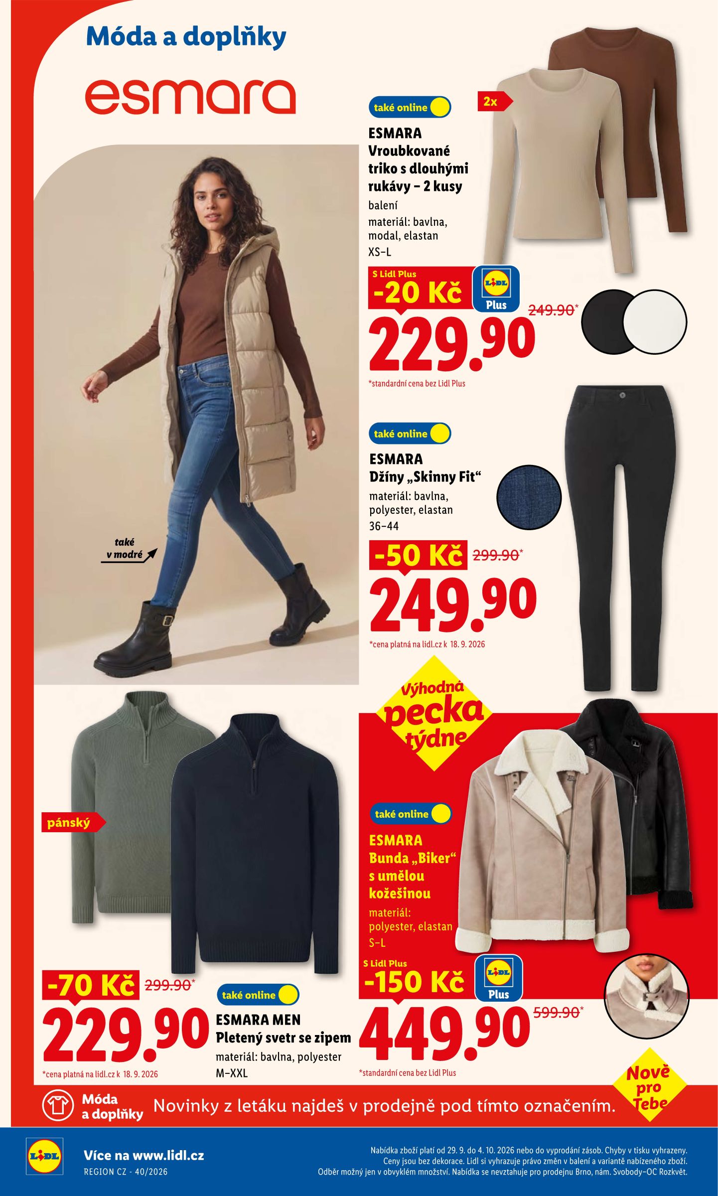 lidl - Lidl - Spotřební zboží leták na příští týden od úterý 29.09.2026 do neděle 04.10.2026 - page: 2
