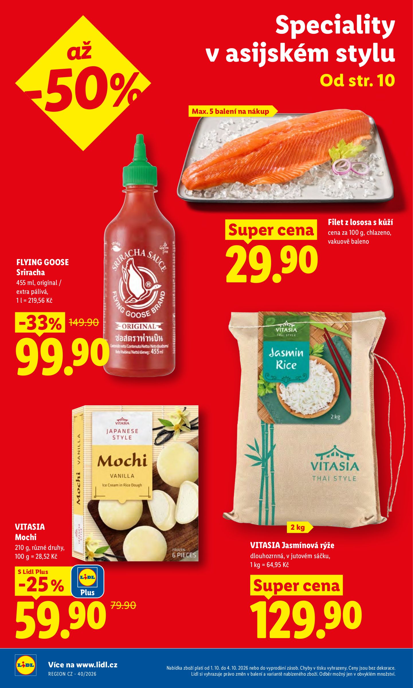 lidl - Aktuální Lidl leták platný od čtvrtka 01.10.2026 do neděle 04.10.2026 - page: 2