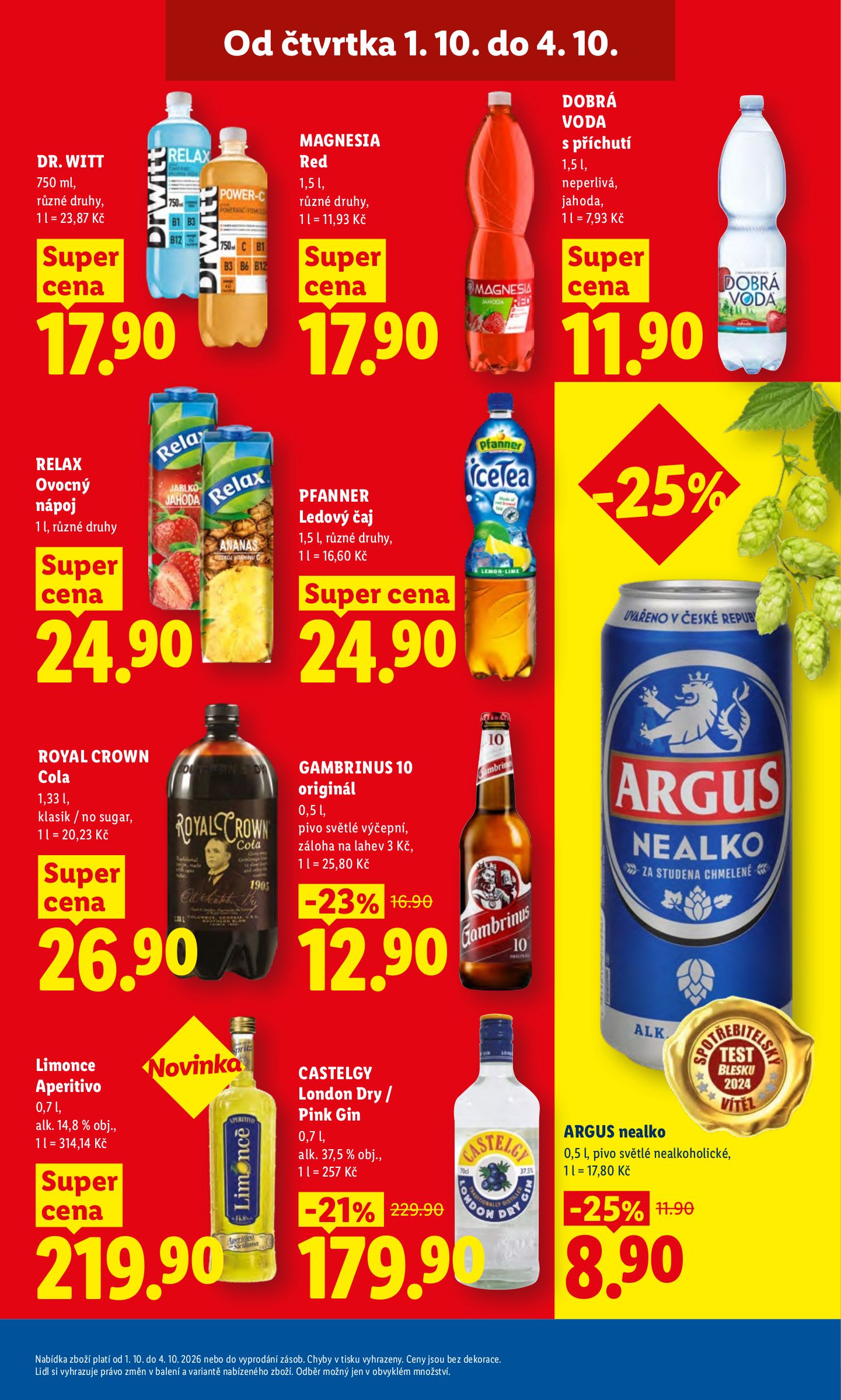 lidl - Aktuální Lidl leták platný od čtvrtka 01.10.2026 do neděle 04.10.2026 - page: 33