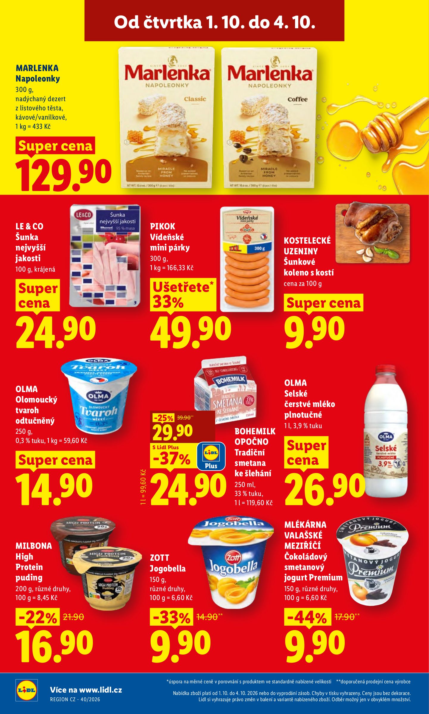 lidl - Aktuální Lidl leták platný od čtvrtka 01.10.2026 do neděle 04.10.2026 - page: 30