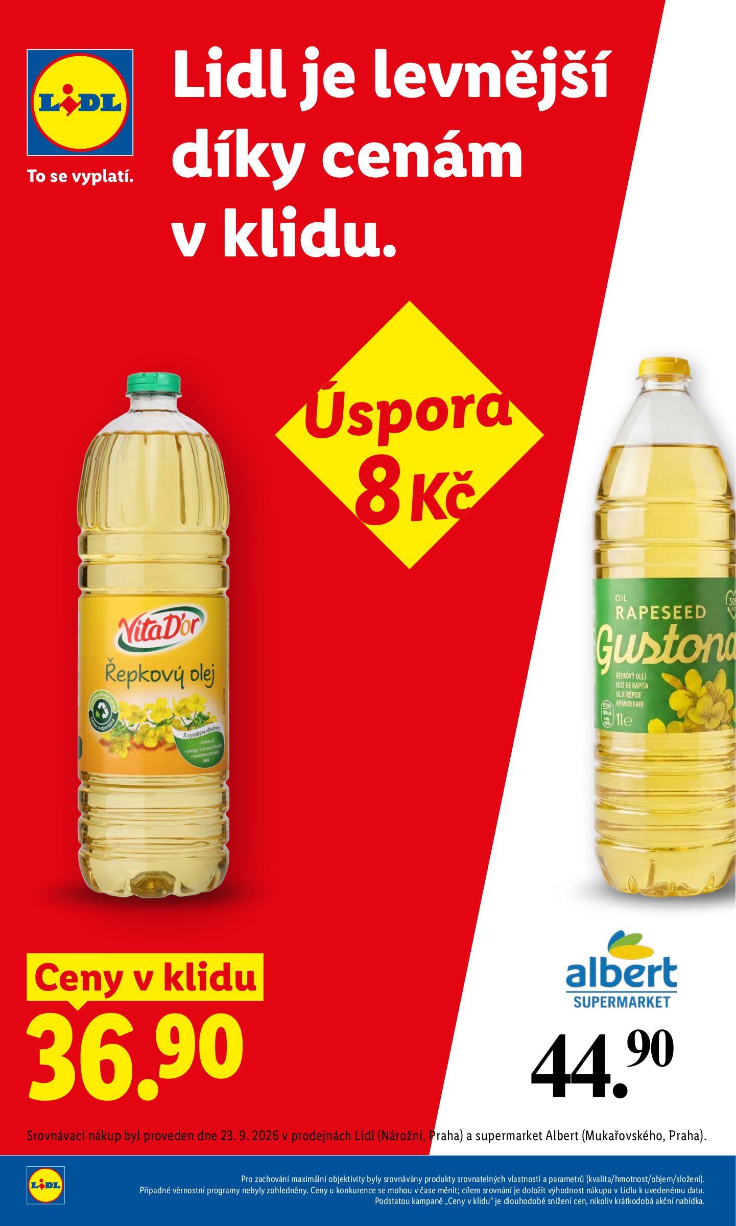 lidl - Aktuální Lidl leták platný od čtvrtka 01.10.2026 do neděle 04.10.2026 - page: 9
