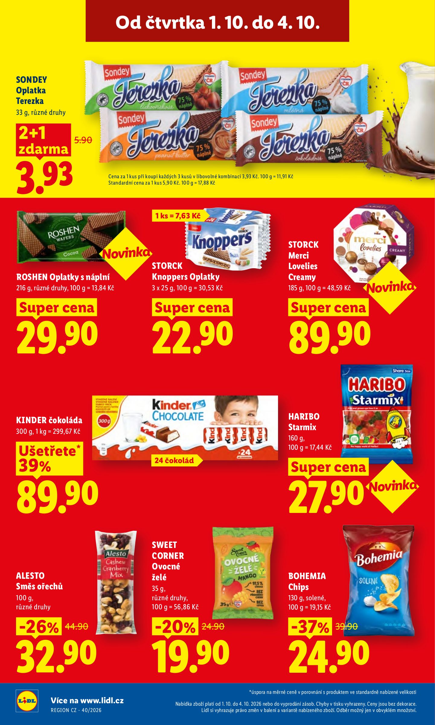 lidl - Aktuální Lidl leták platný od čtvrtka 01.10.2026 do neděle 04.10.2026 - page: 32