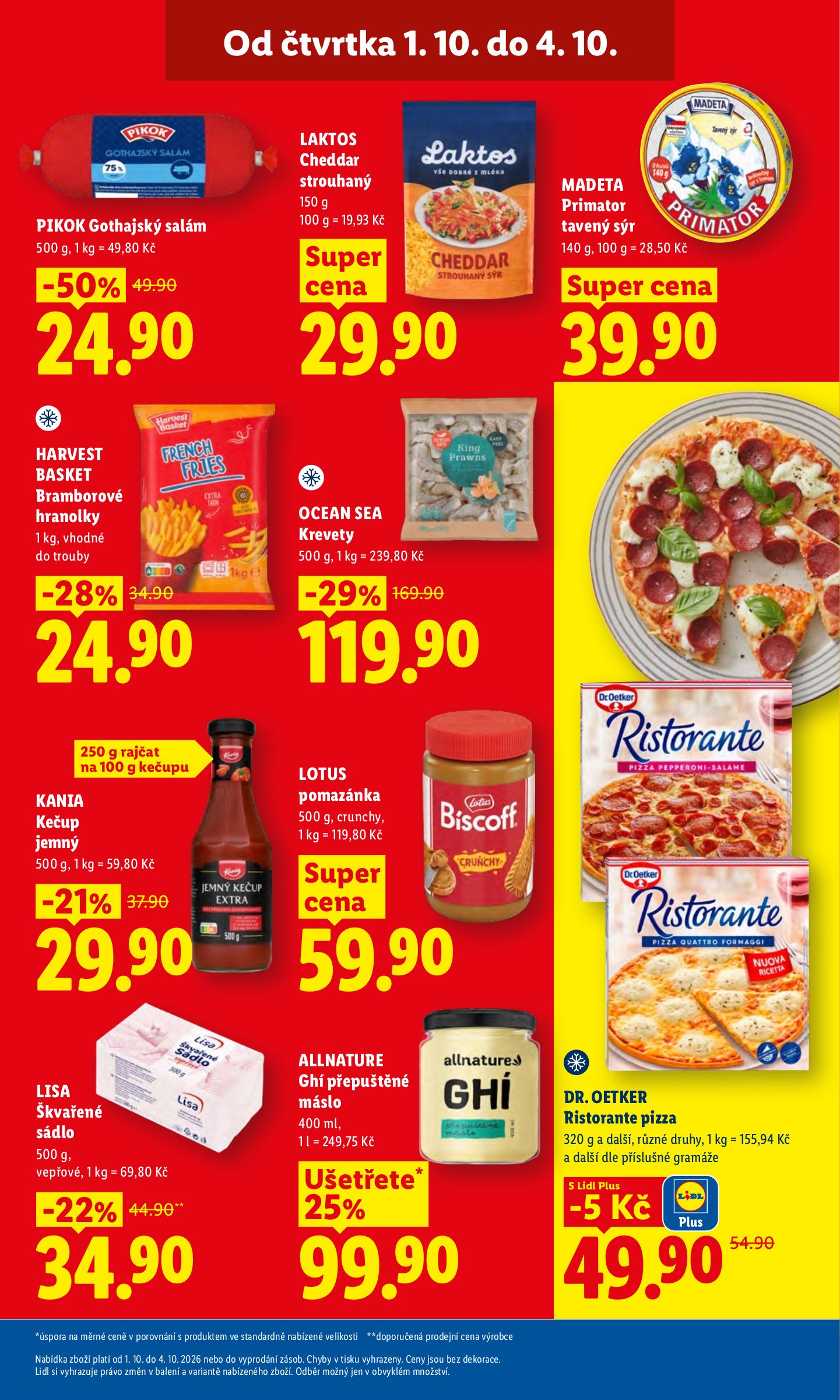lidl - Aktuální Lidl leták platný od čtvrtka 01.10.2026 do neděle 04.10.2026 - page: 31
